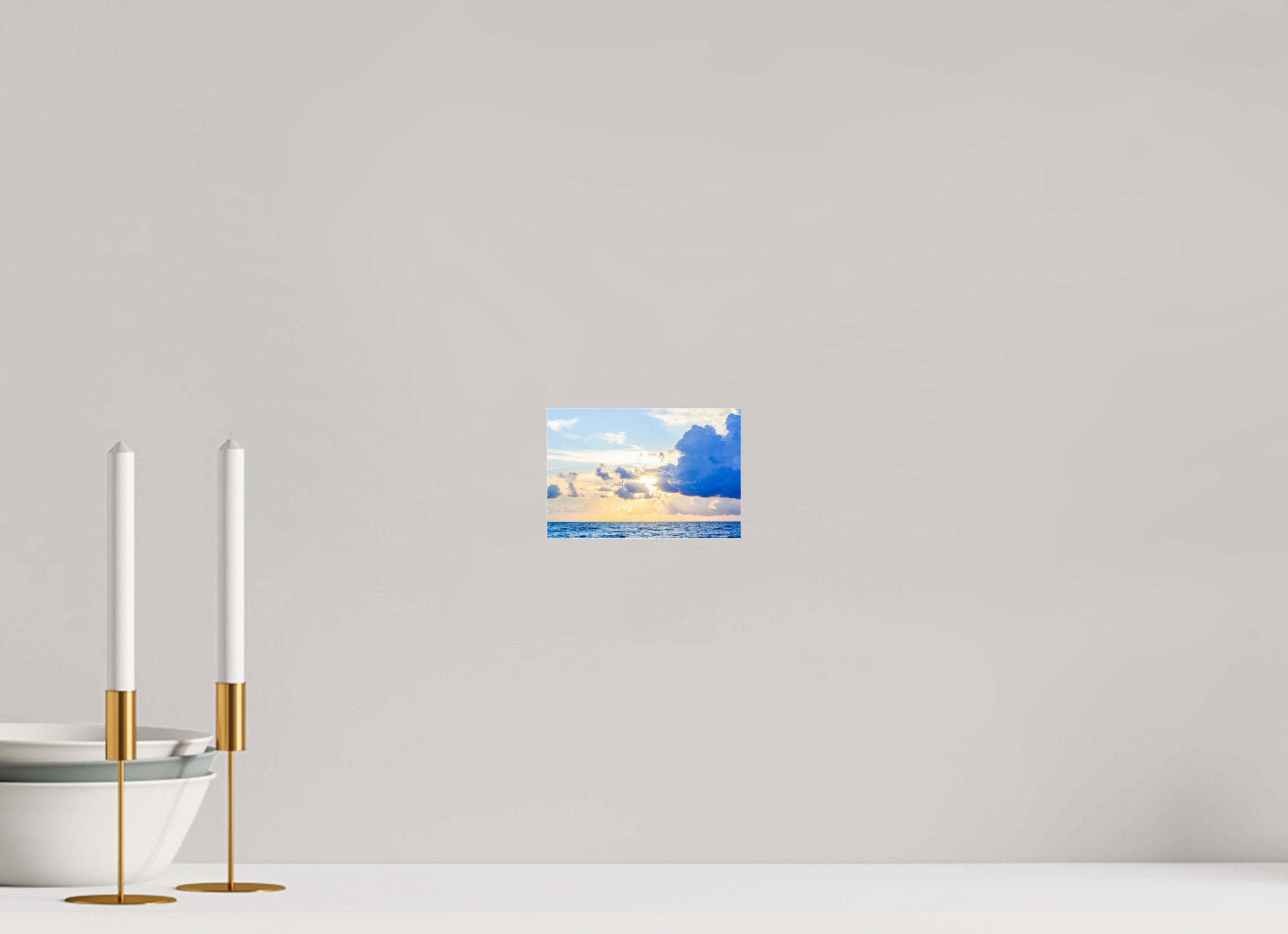 6 x 4″, Photo Print Under Acrylic Glass Breaking Through The Clouds