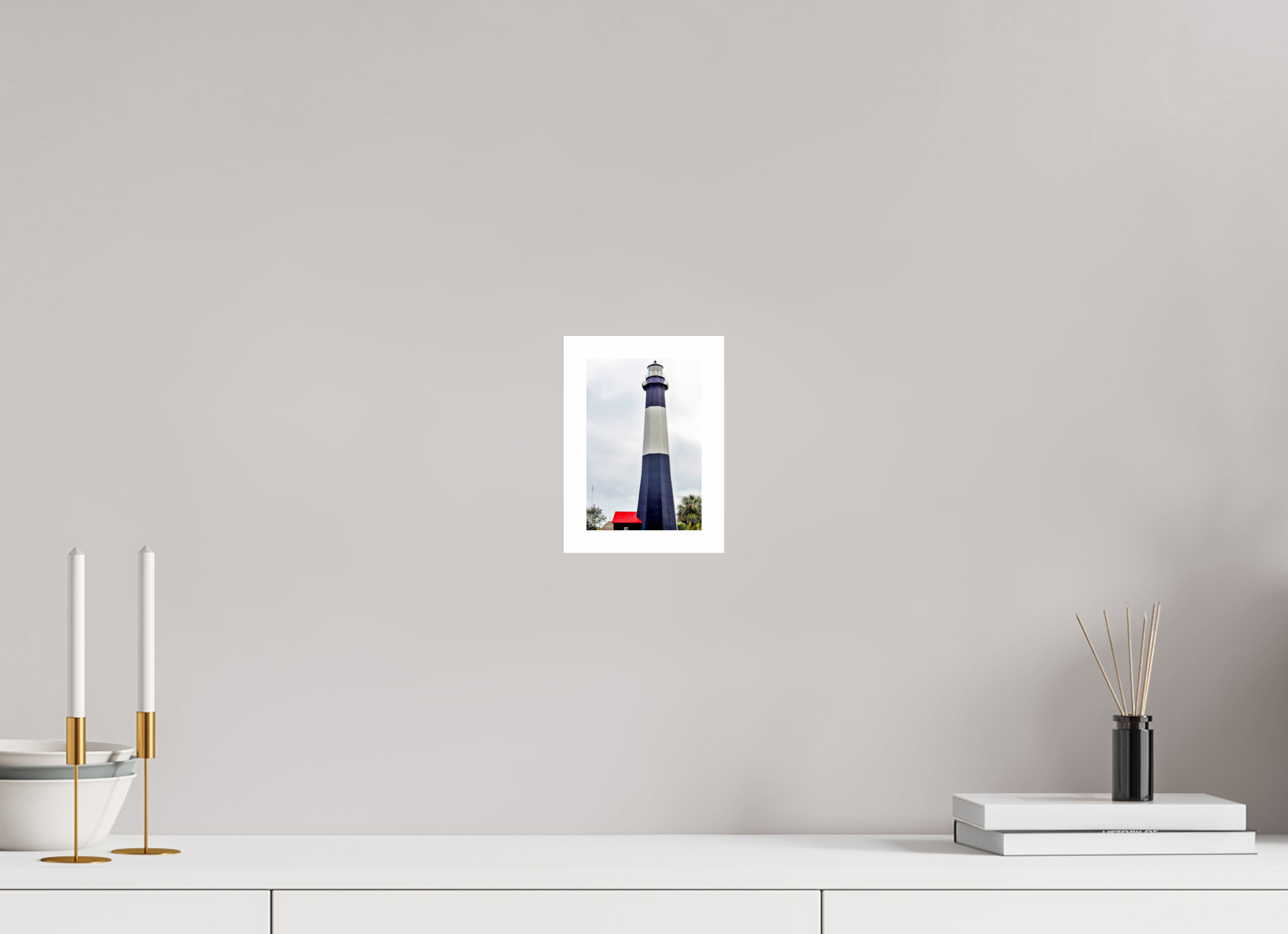 4 x 6″, Hahnemühle FineArt Pearl Print, .79" white border Tybee Island Light Station