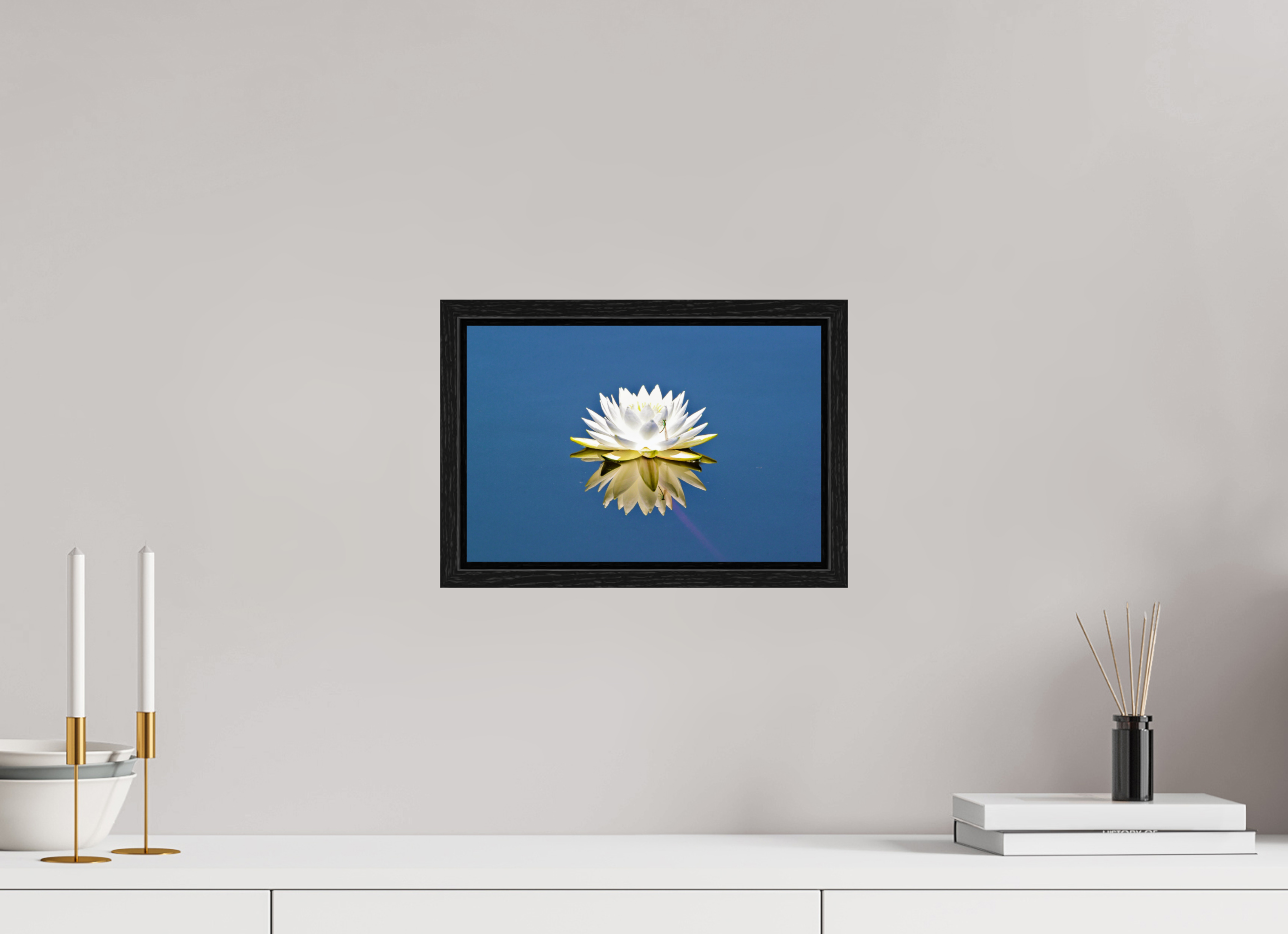 12 x 8″, Floater Frame Floating Grace