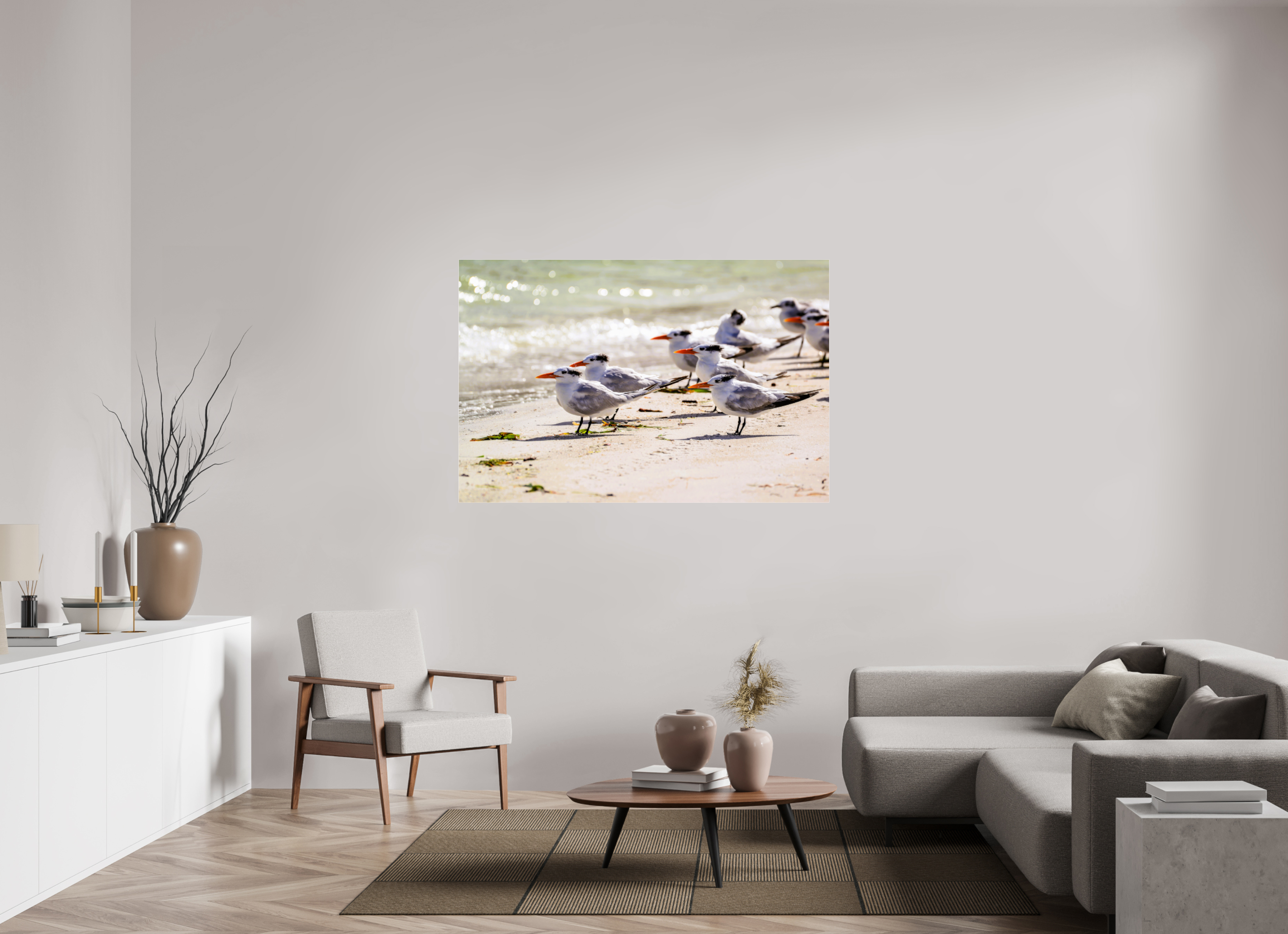 59.5 x 39″, Metallic Photo Print Under Acrylic Glass Royal Gathering