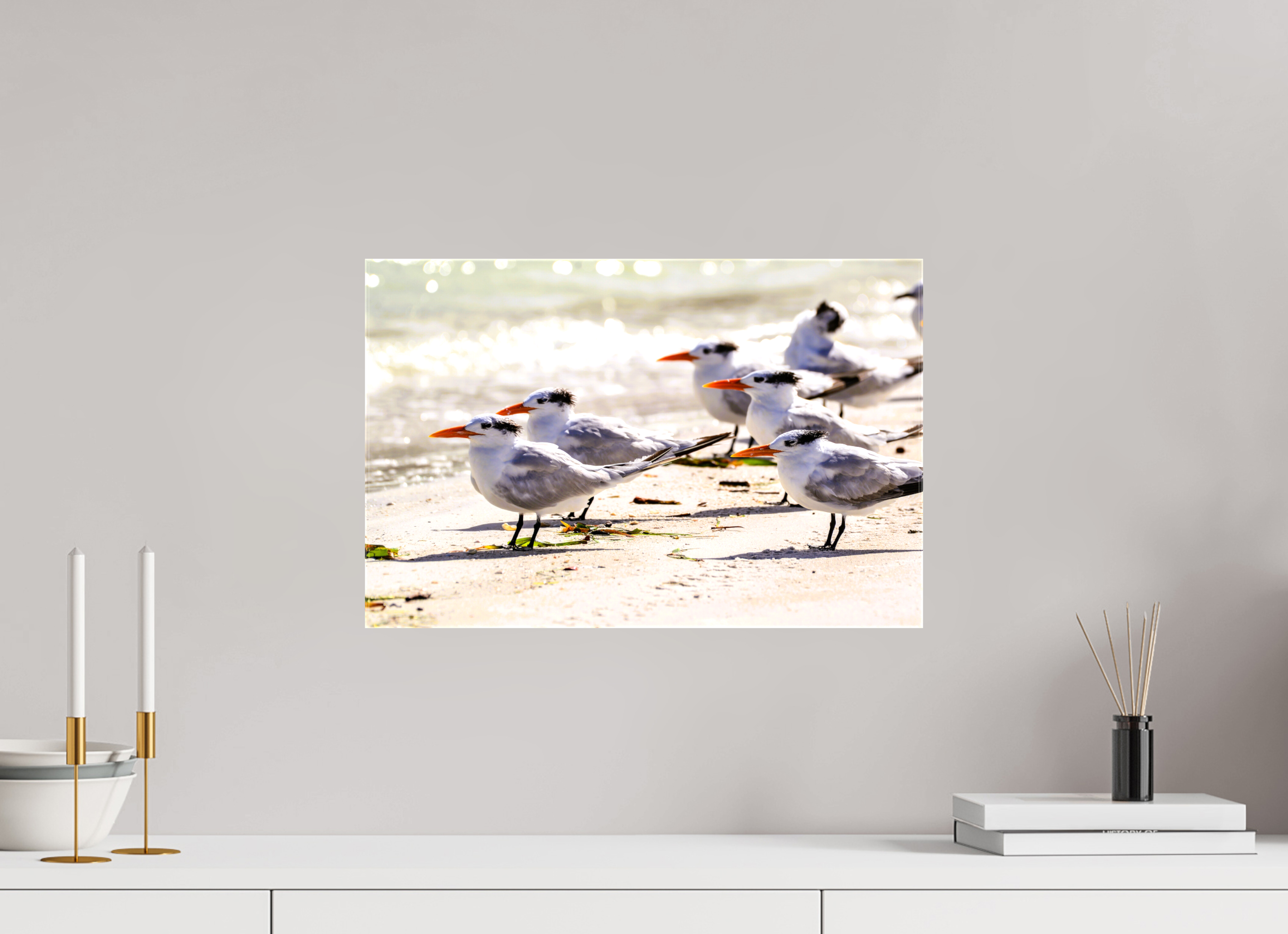 18.3 x 12″, Glossy Canvas on Stretcher Frame, 1,57" Wrapped Royal Gathering