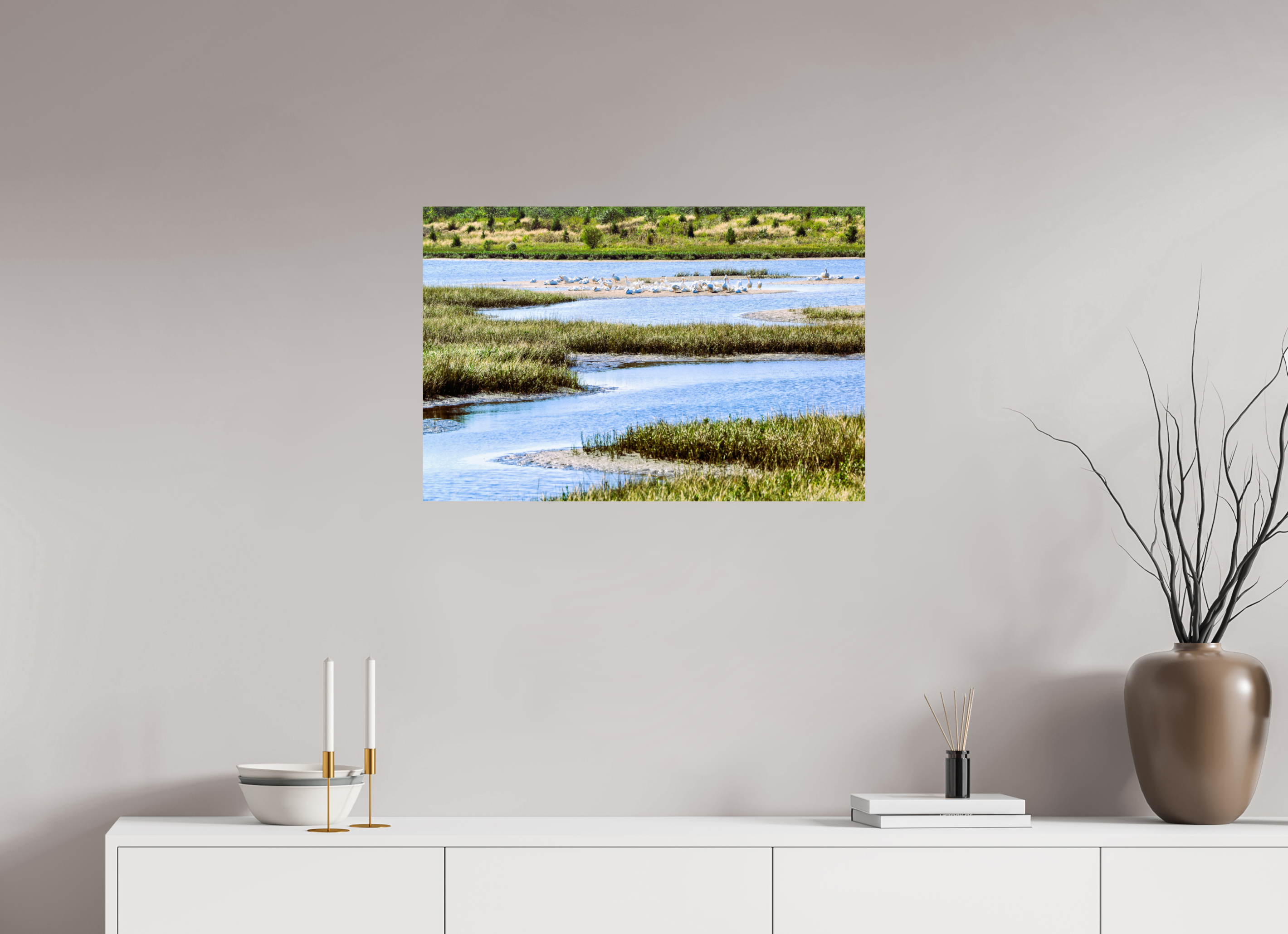 30 x 20″, Photo Print On Fuji Crystal DP II Marshland Sanctuary