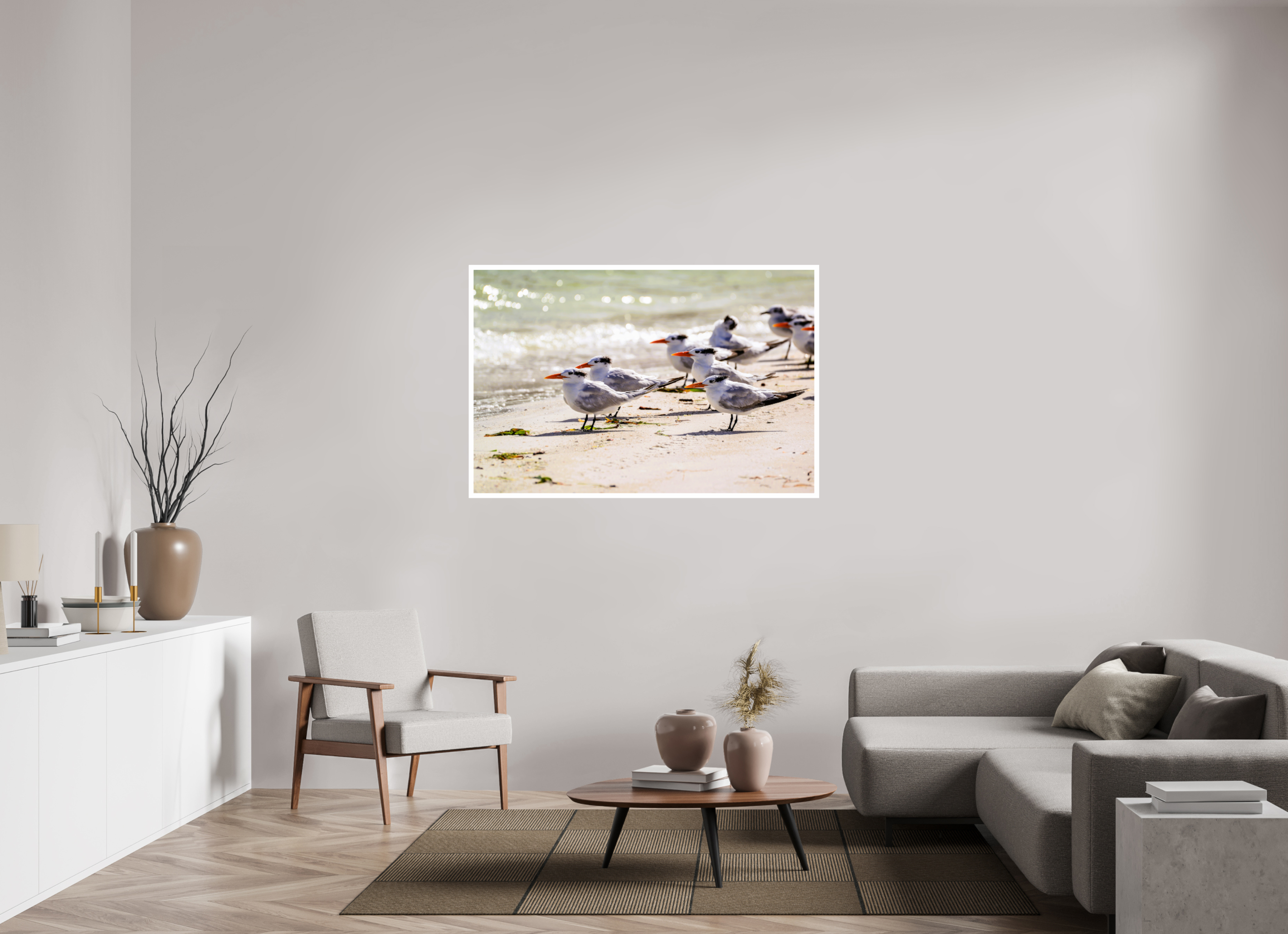 54.9 x 36″, Hahnemühle FineArt Pearl Print, .79" white border Royal Gathering