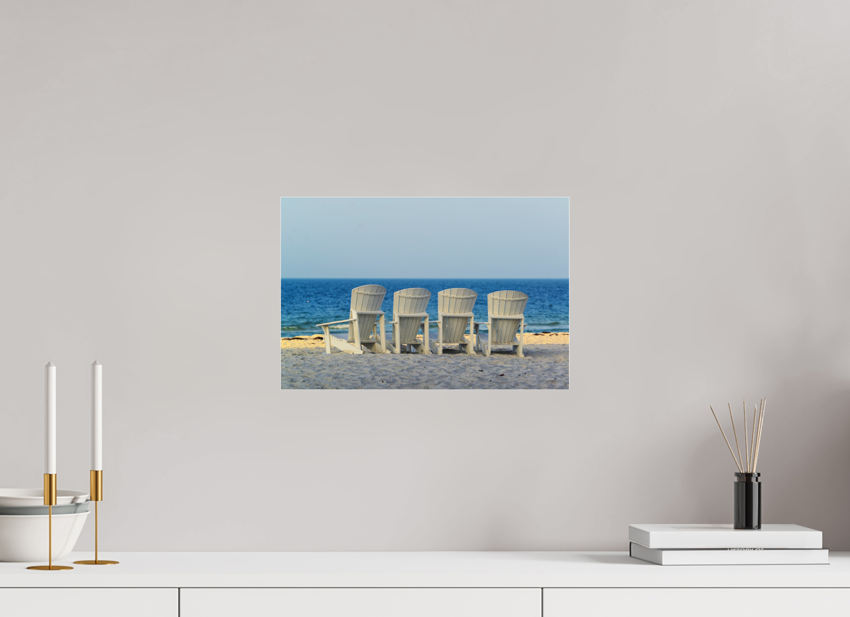 15 x 10″, Photo Print Under Acrylic Glass Front Row for the Sunset