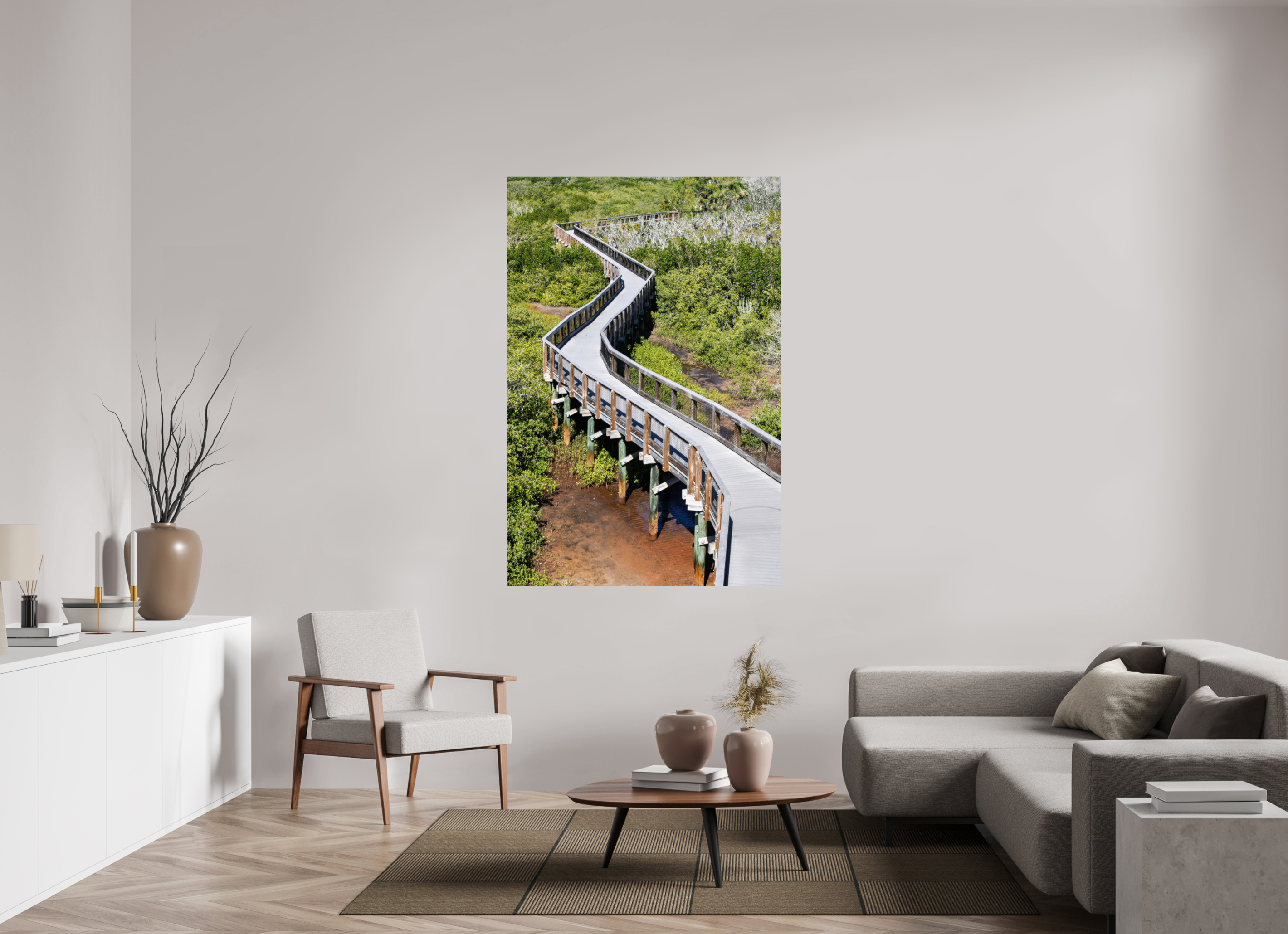 44 x 66″, Photo Print On Fuji Crystal DP II The Winding Way