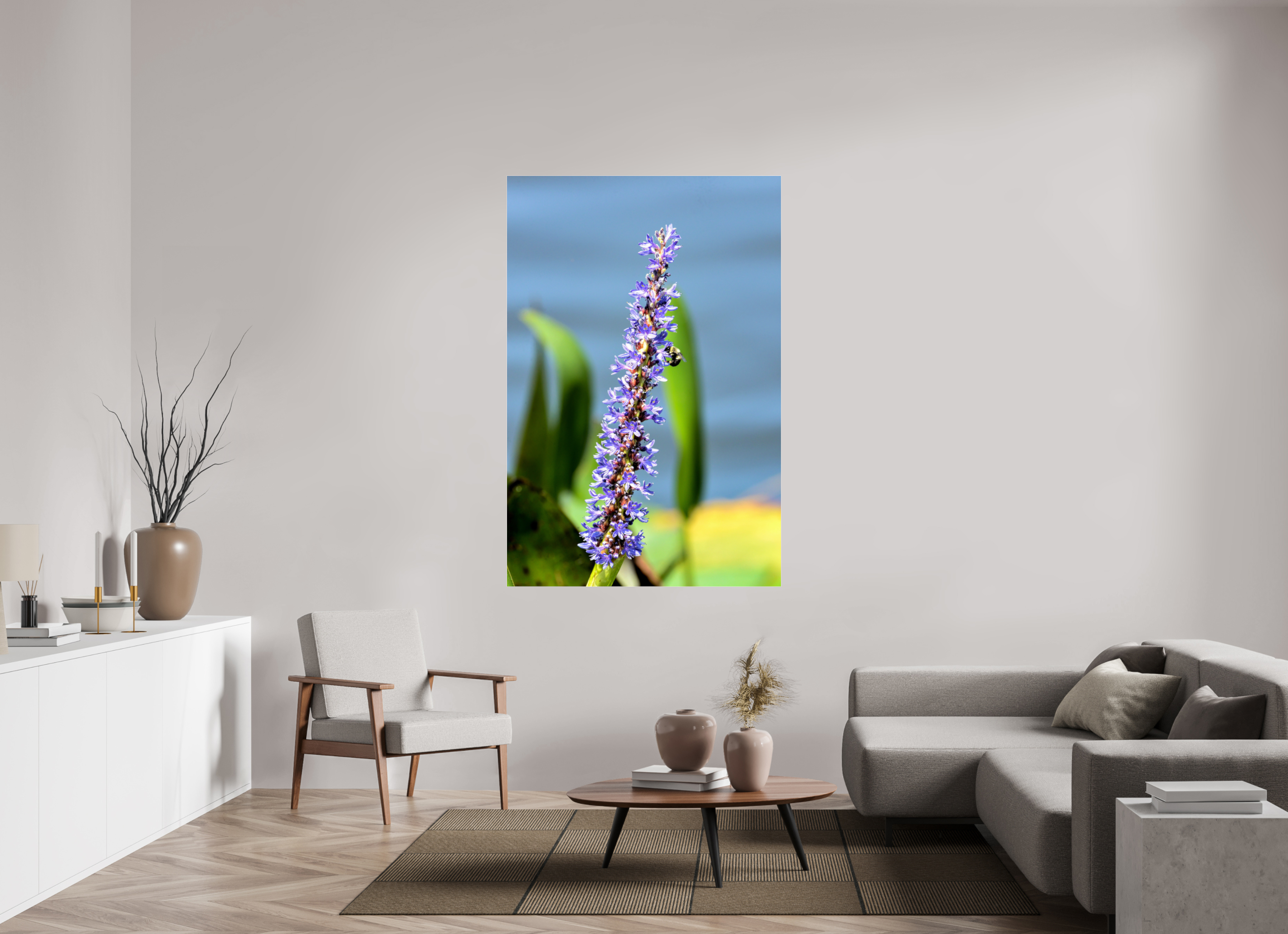 44 x 66″, Photo Print Under Acrylic Glass Bloom & Buzz