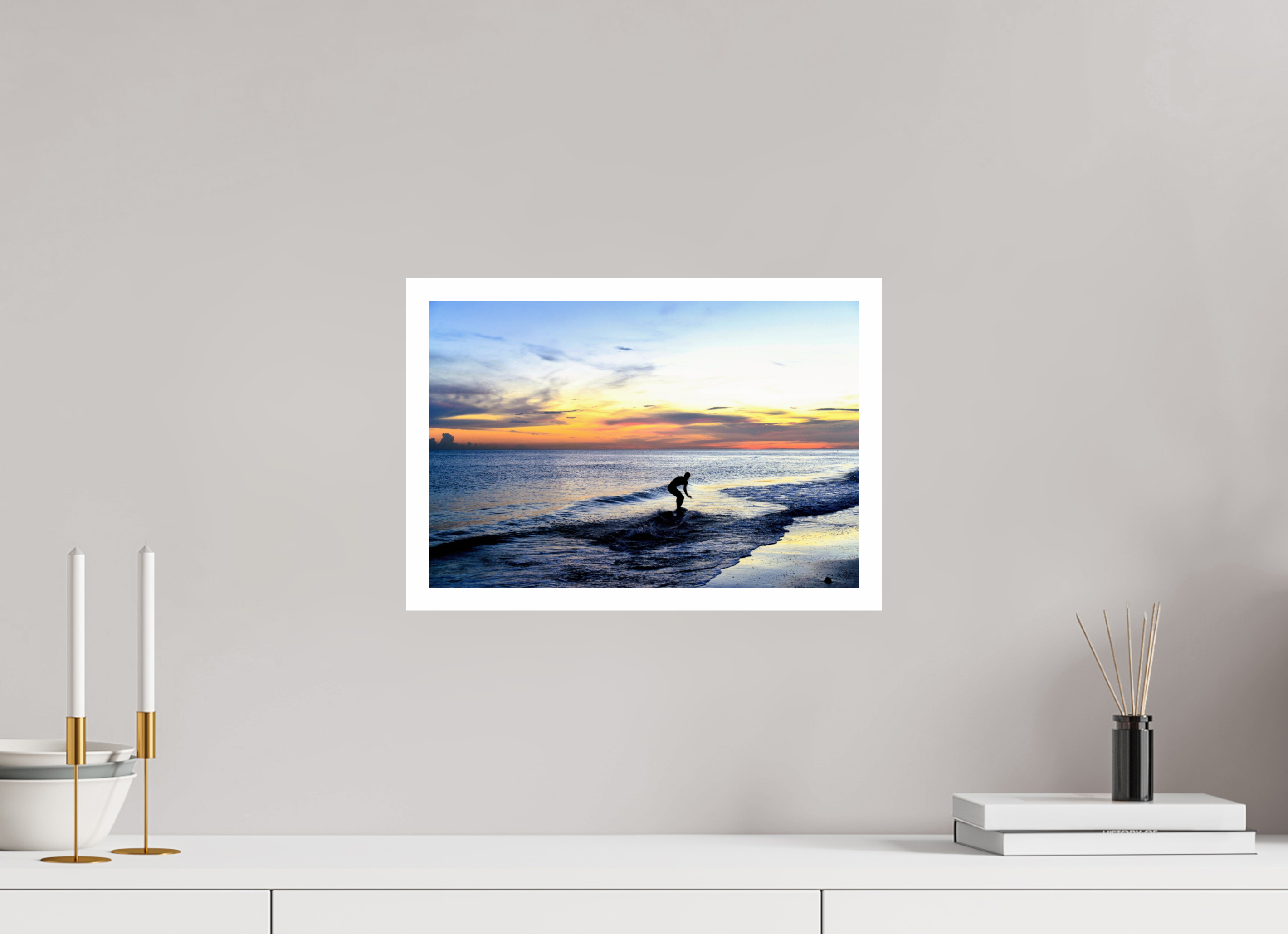 15 x 10″, Hahnemühle FineArt Pearl Print, .79" white border Chasing the Last Light