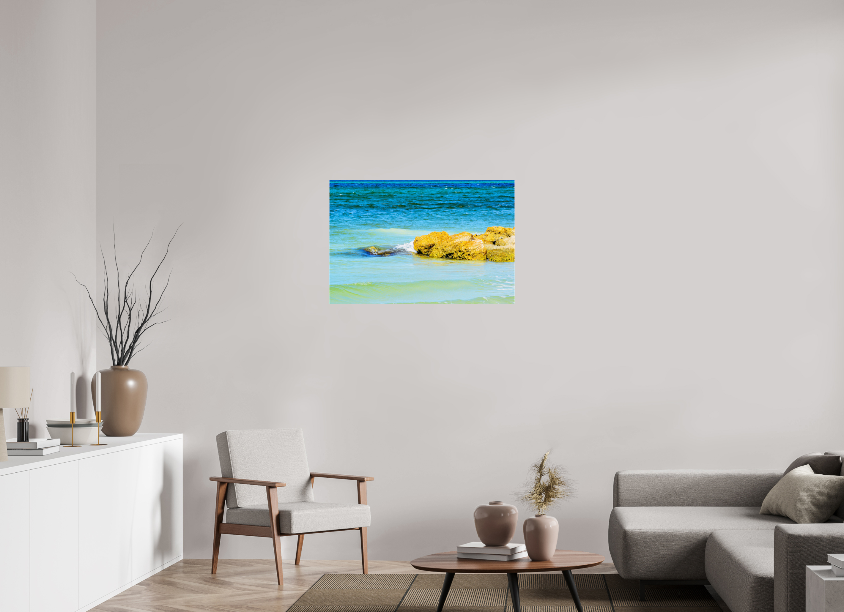 36 x 24″, Photo Print Under Acrylic Glass Calm Waters