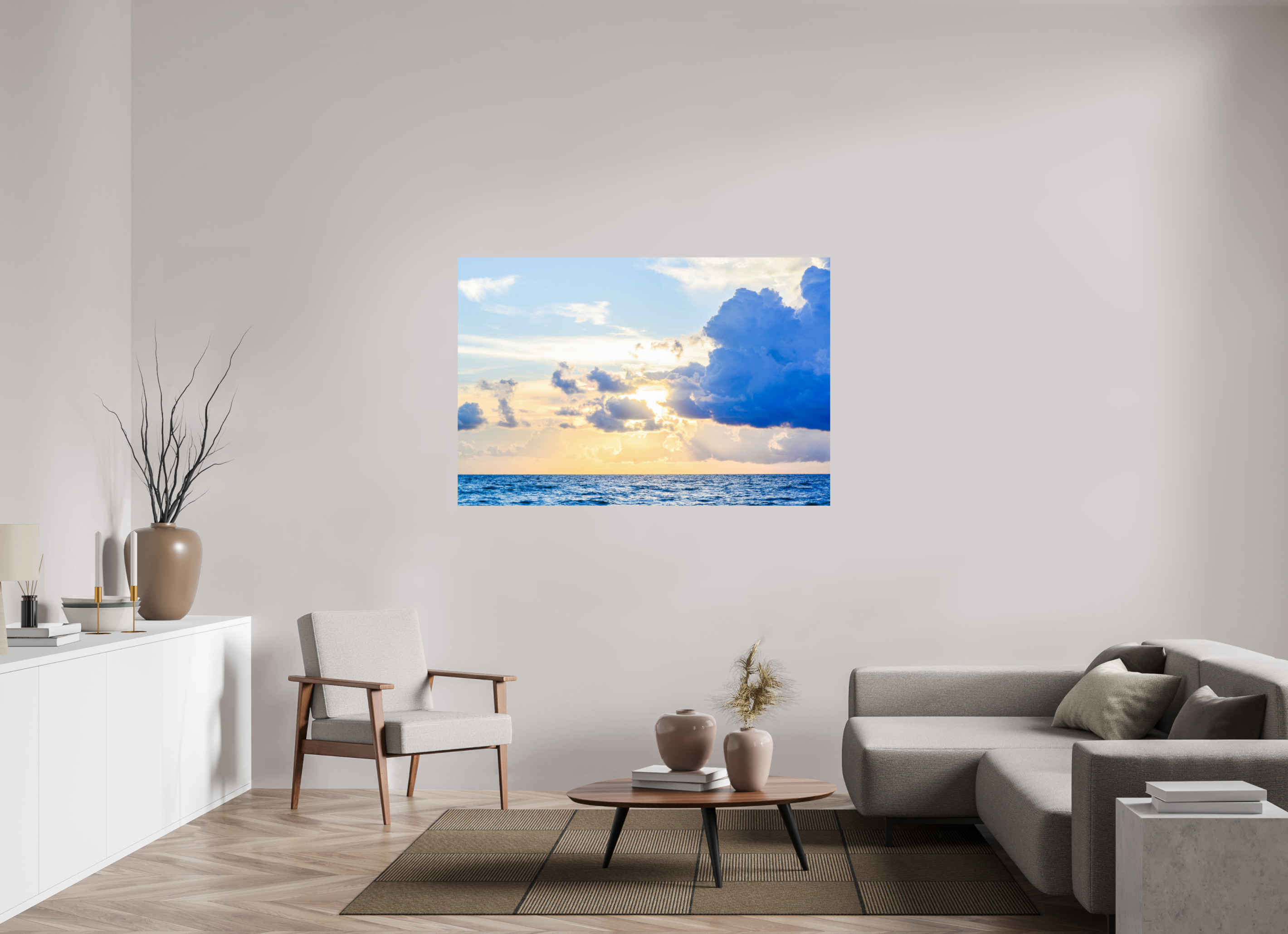 60 x 40″, Photo Print On Fuji Crystal DP II Breaking Through The Clouds