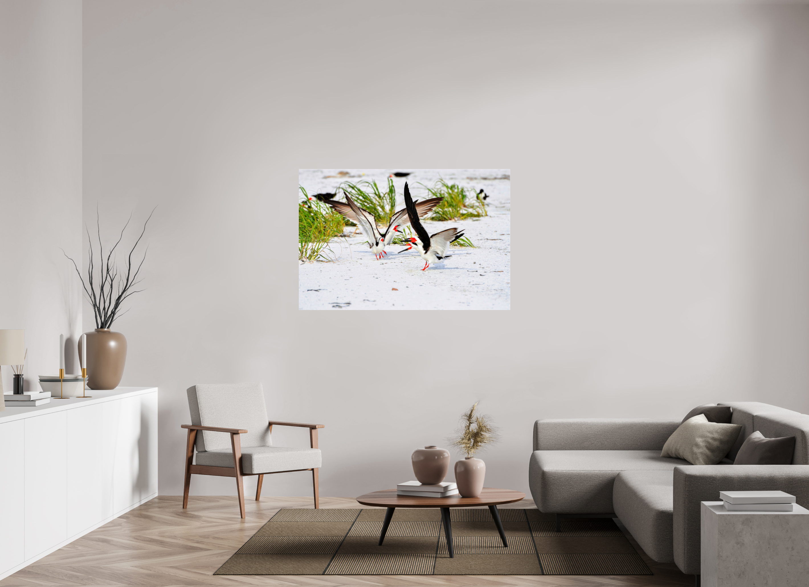 54 x 36″, Metallic Photo Print Under Acrylic Glass The Skimmer Dance