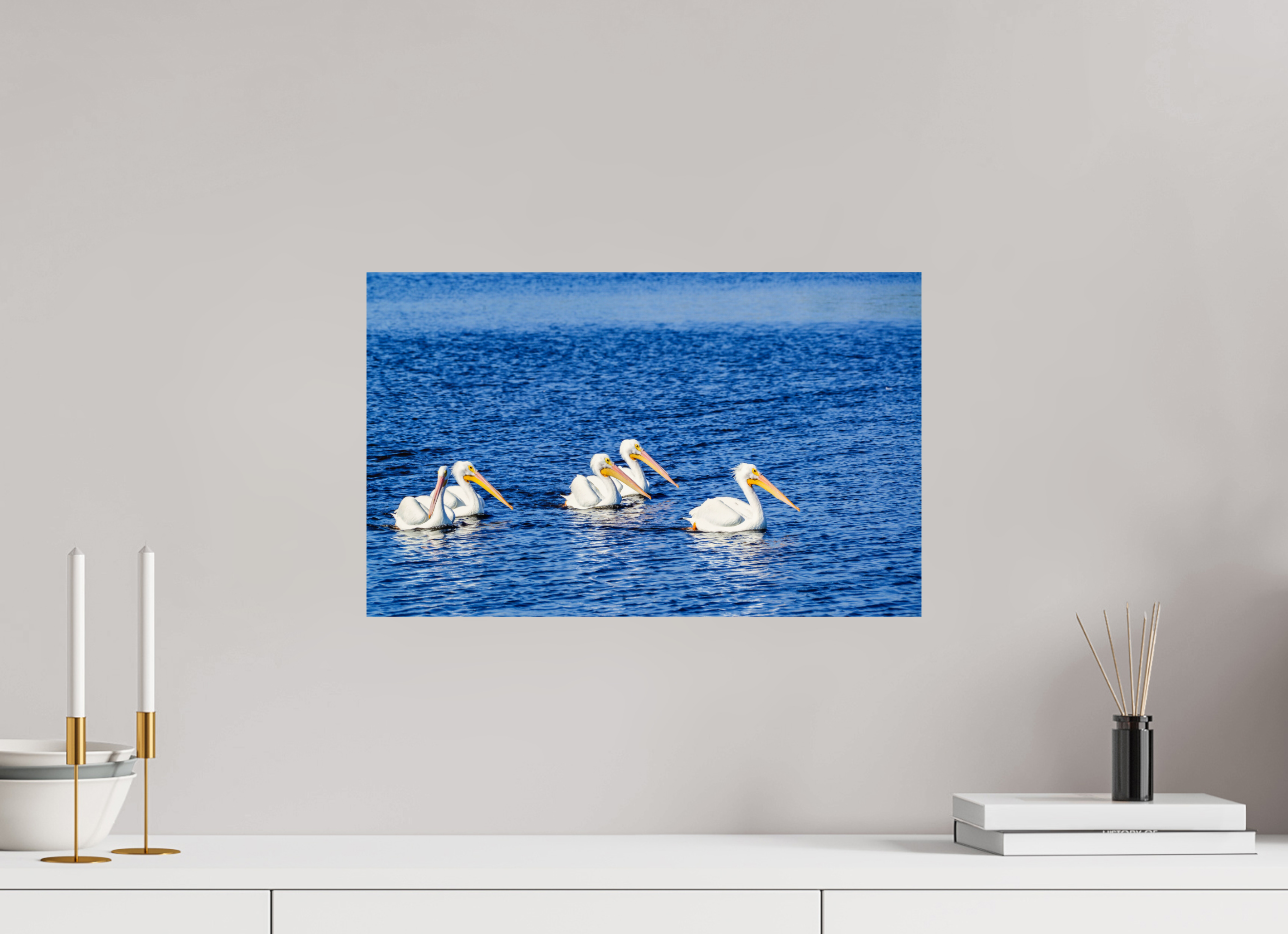 19.3 x 12″, Photo Print On Fuji Crystal DP II Gliding in Unison