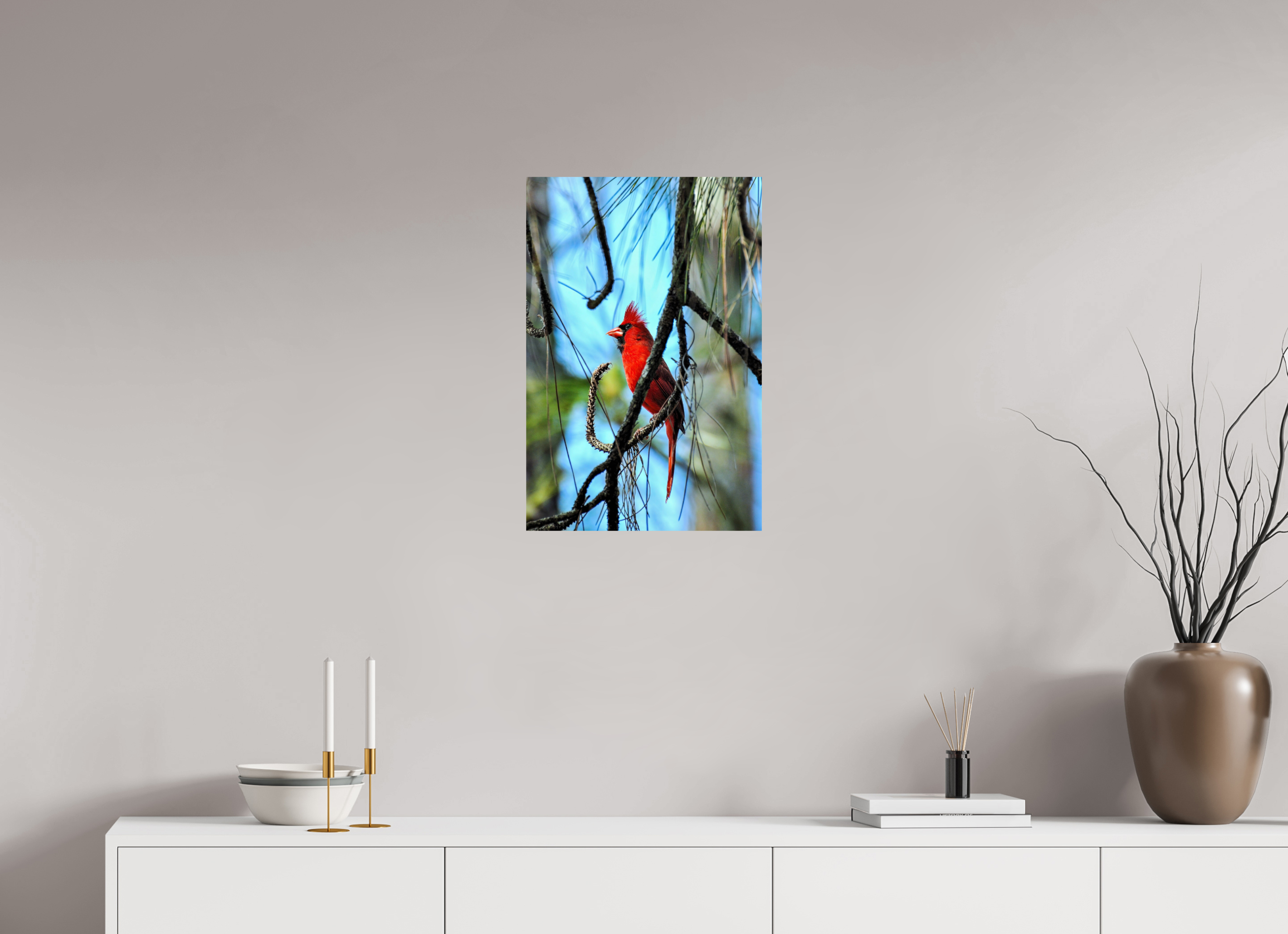 16 x 24″, Photo Print On Fuji Crystal DP II The Corkscrew Cardinal