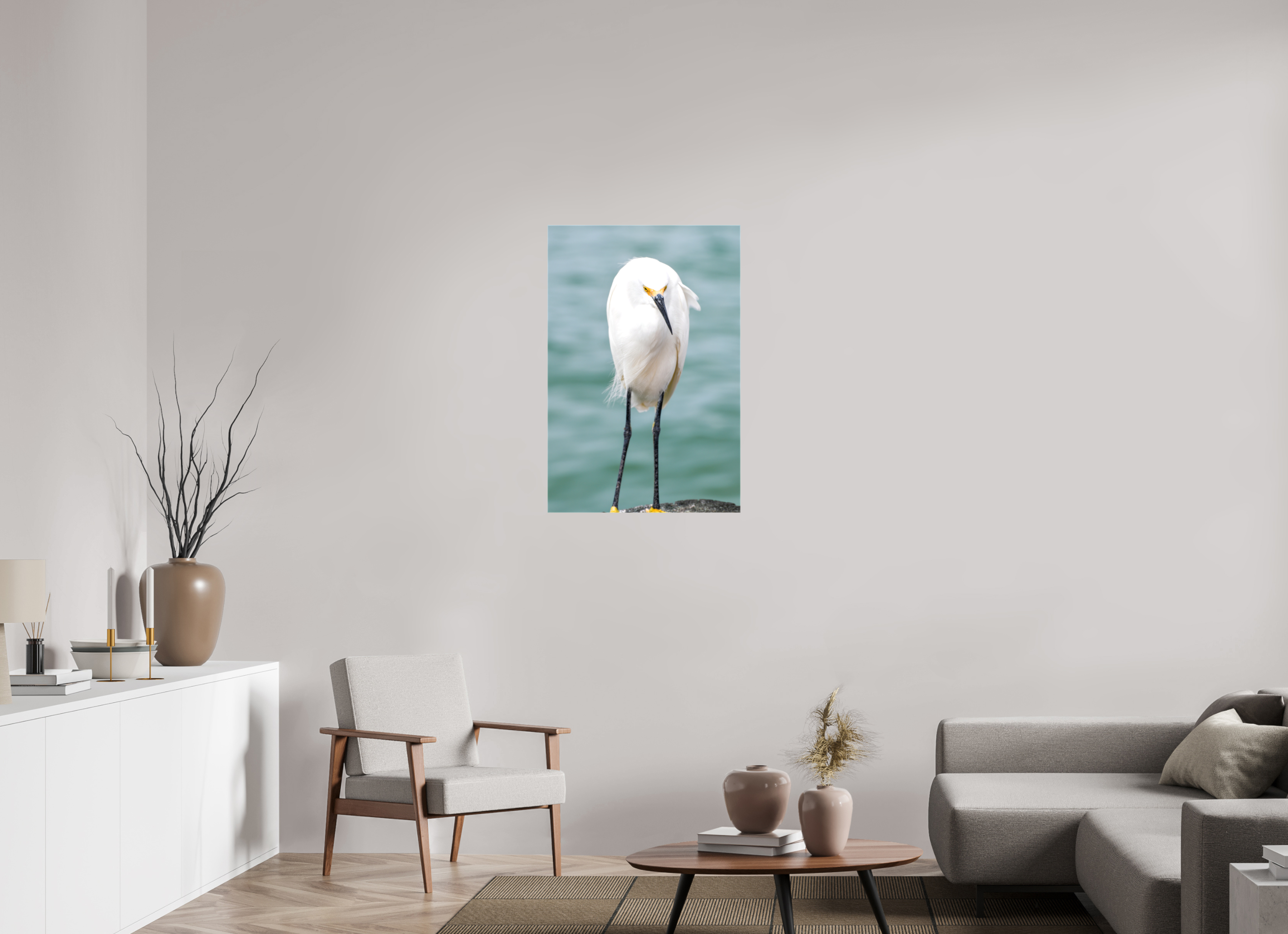 24 x 36″, Glossy Canvas on Stretcher Frame, 1,57" Wrapped The Patient Hunter