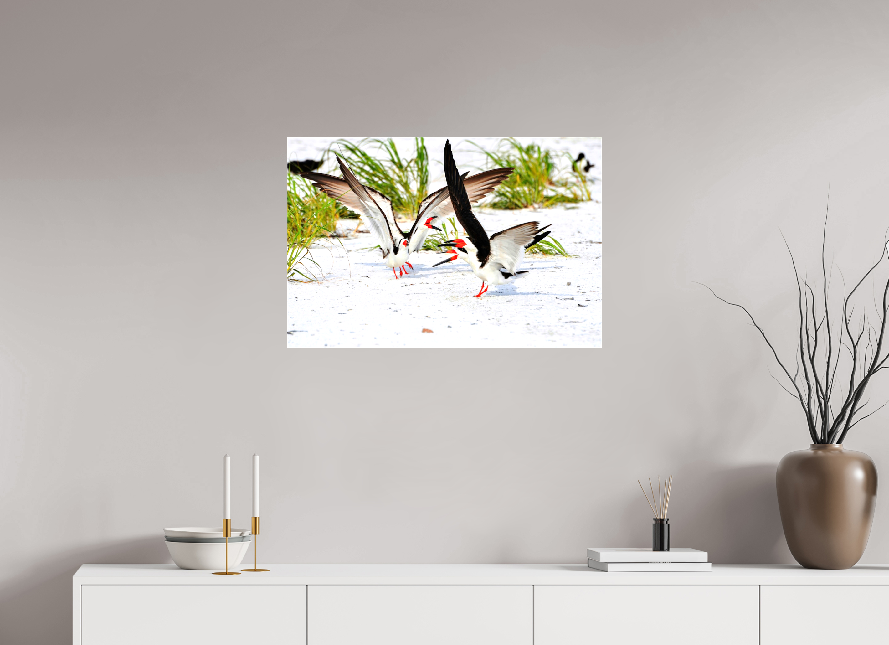30 x 20″, Glossy Canvas on Stretcher Frame, 1,57" Wrapped The Skimmer Dance