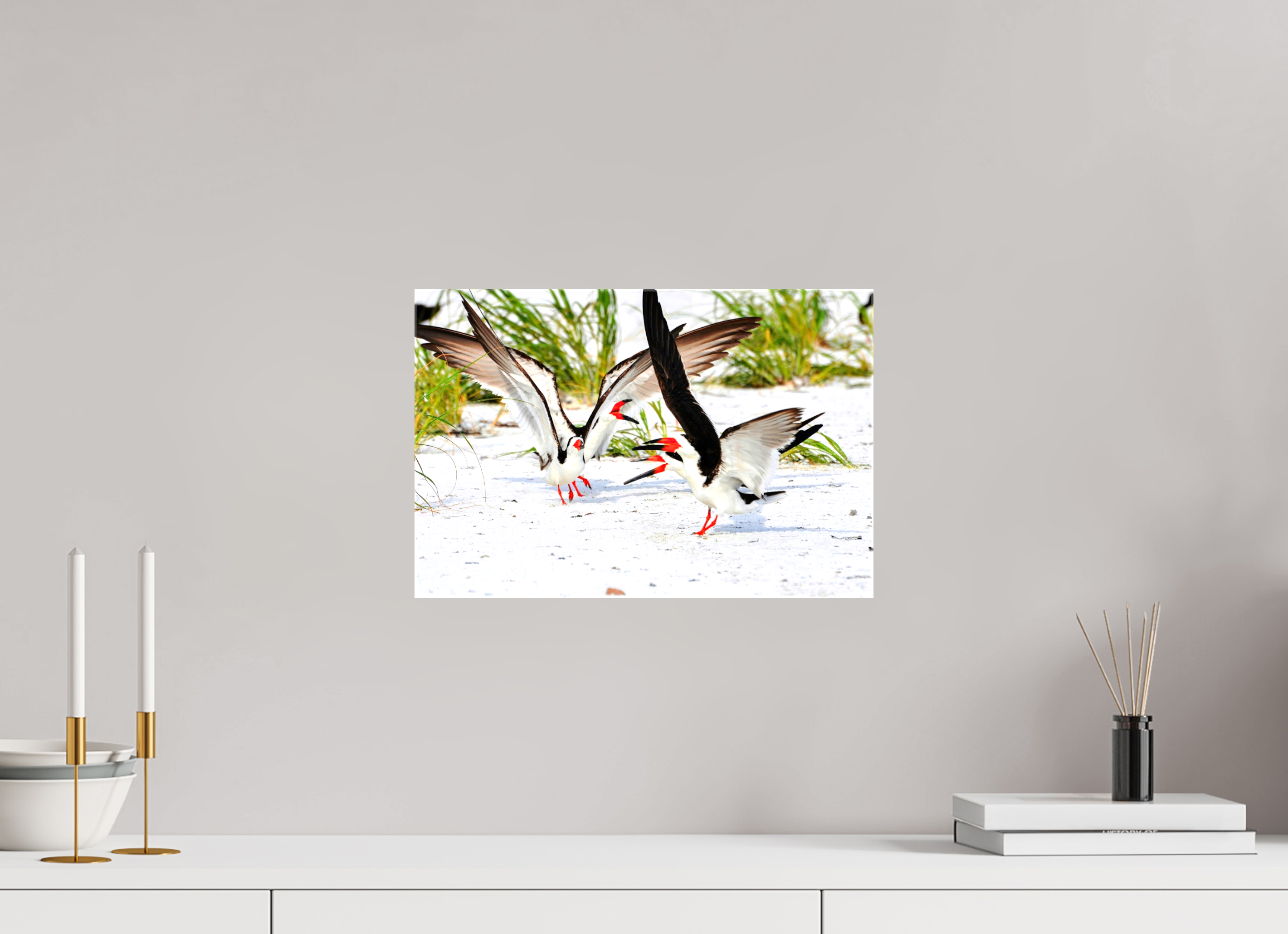 15 x 10″, Glossy Canvas on Stretcher Frame, 1,57" Wrapped The Skimmer Dance