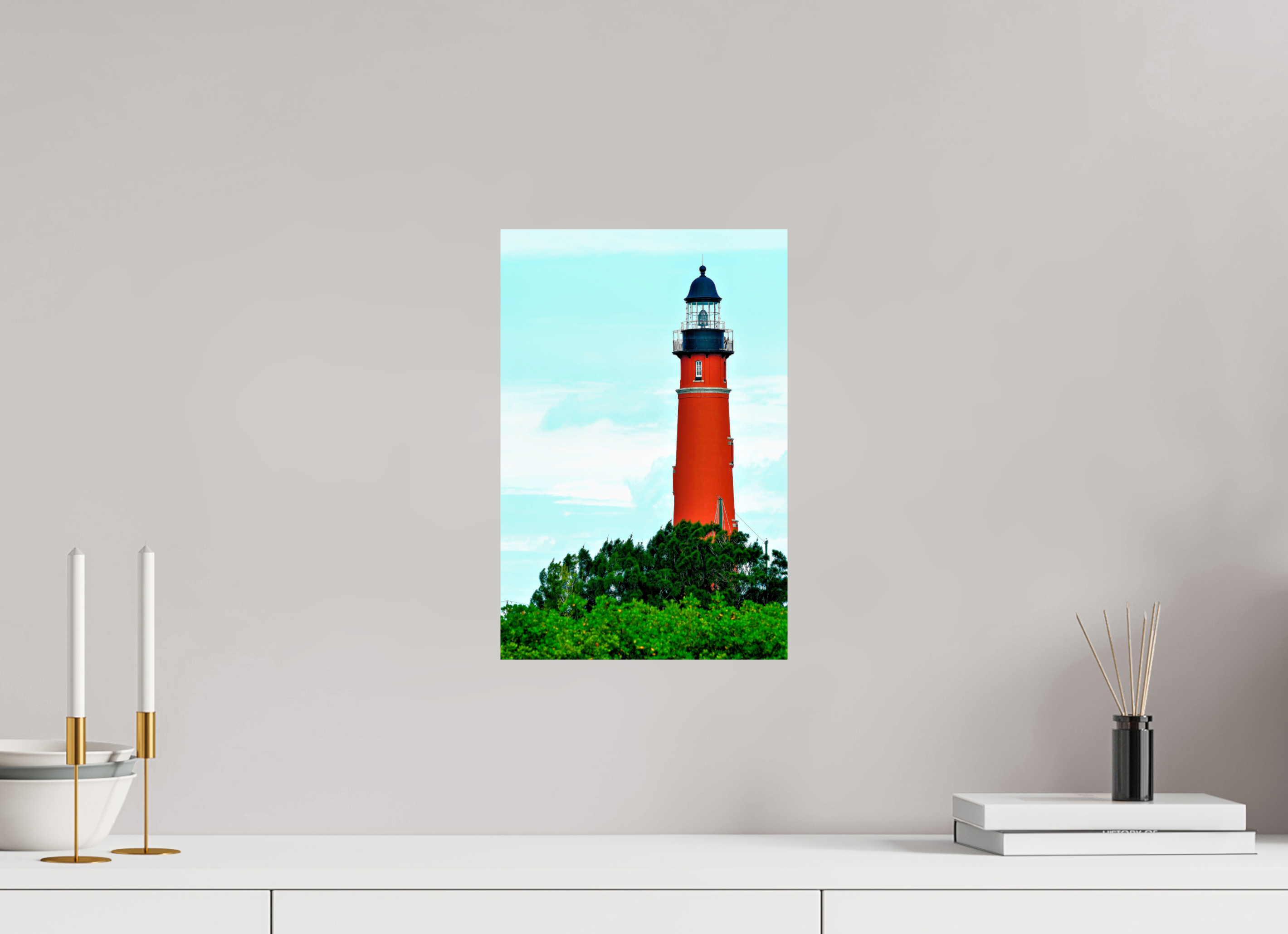 10 x 15″, Photo Print On Fuji Crystal DP II Ponce de Leon Inlet Lighthouse