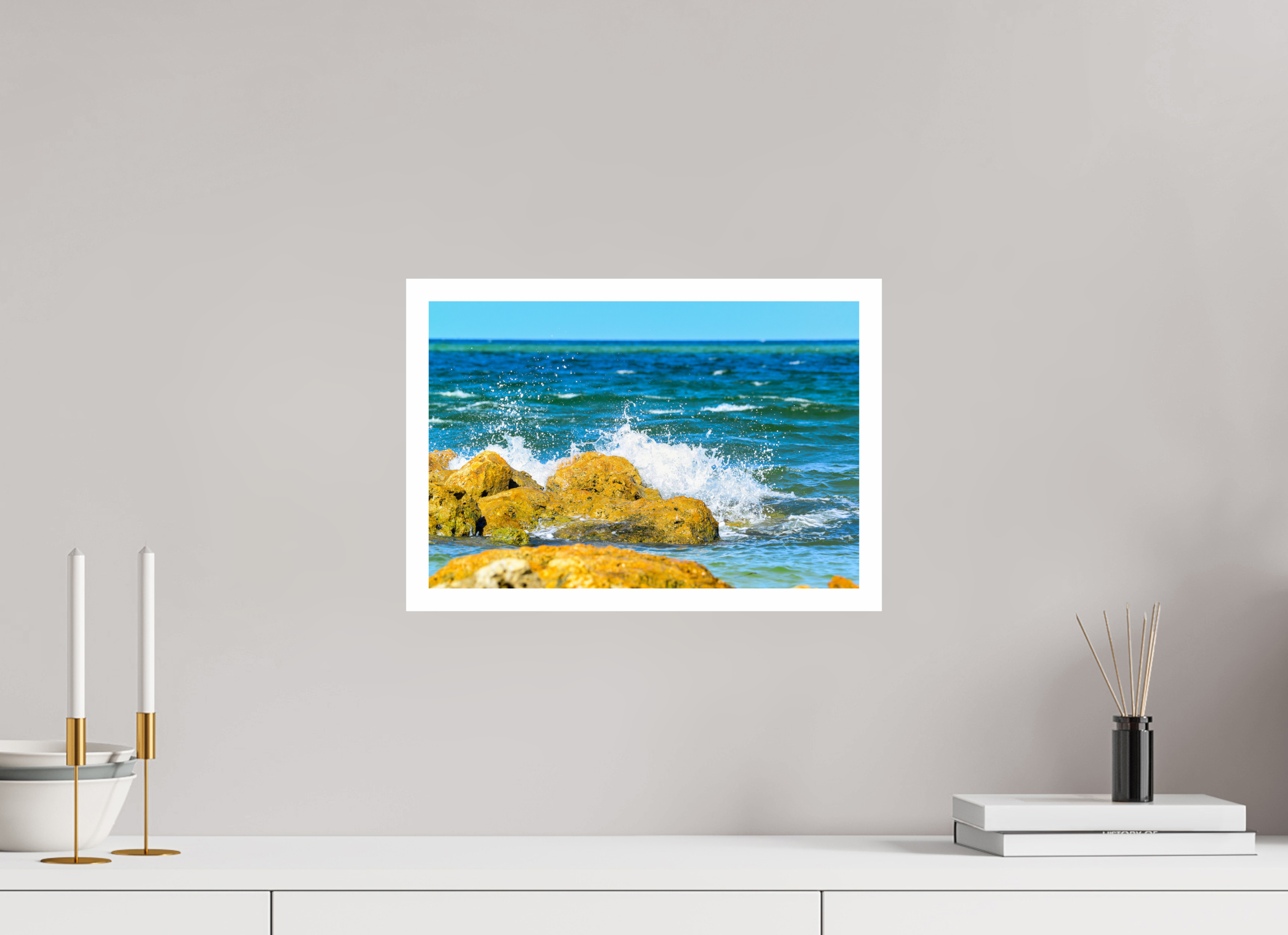 15 x 10″, Hahnemühle FineArt Pearl Print, .79" white border The Ocean’s Impact