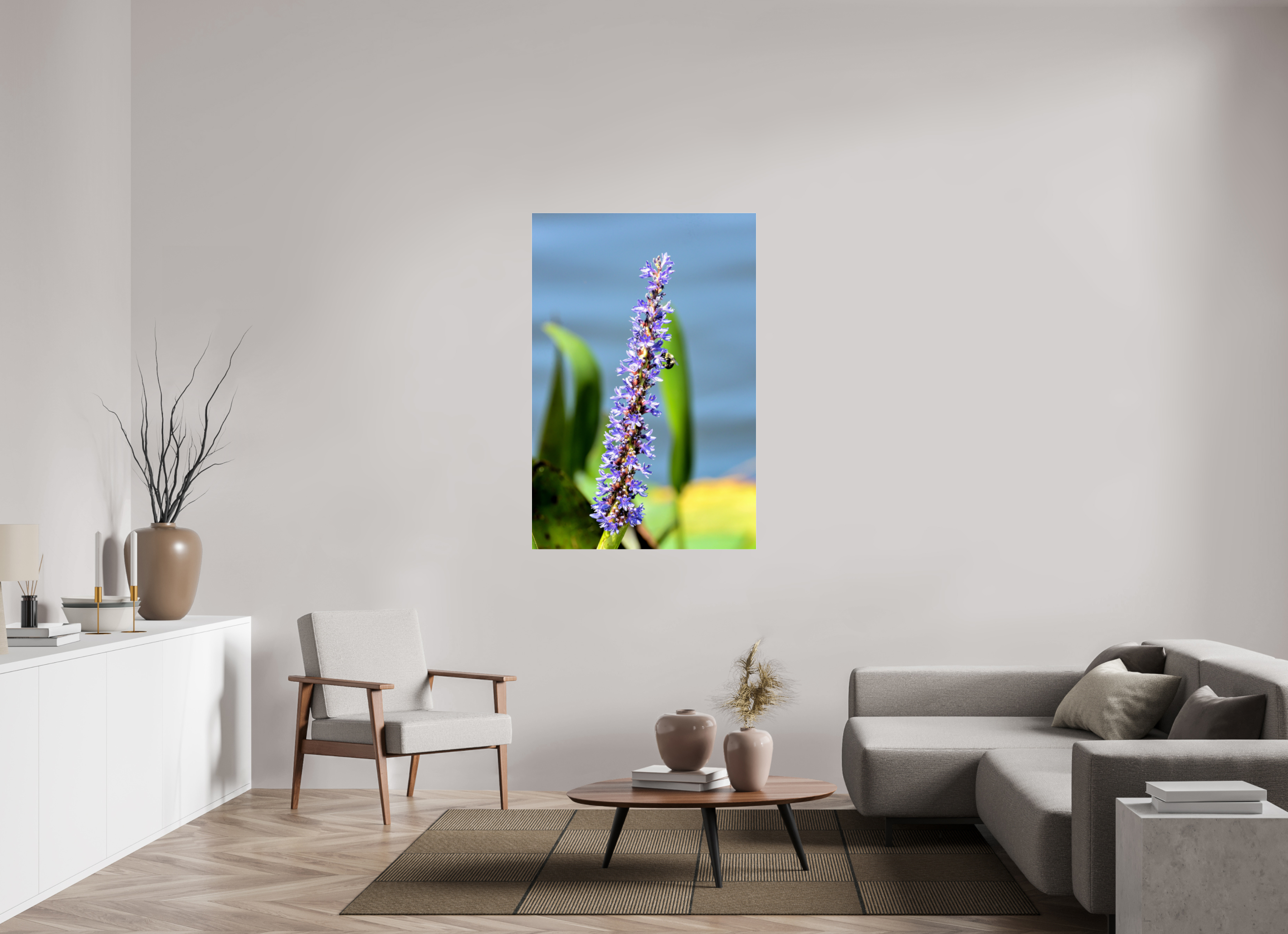 36 x 54″, Photo Print Under Acrylic Glass Bloom & Buzz