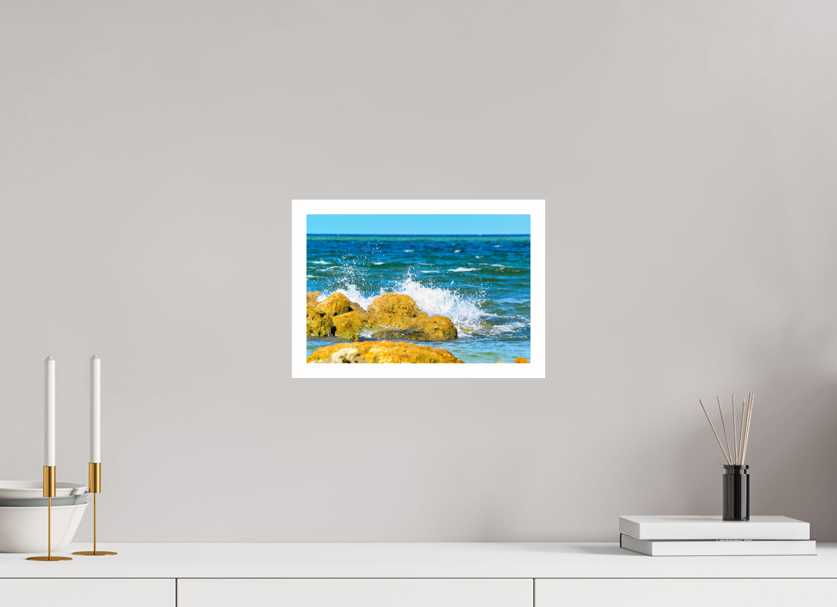 12 x 8″, Hahnemühle FineArt Pearl Print, .79" white border The Ocean’s Impact