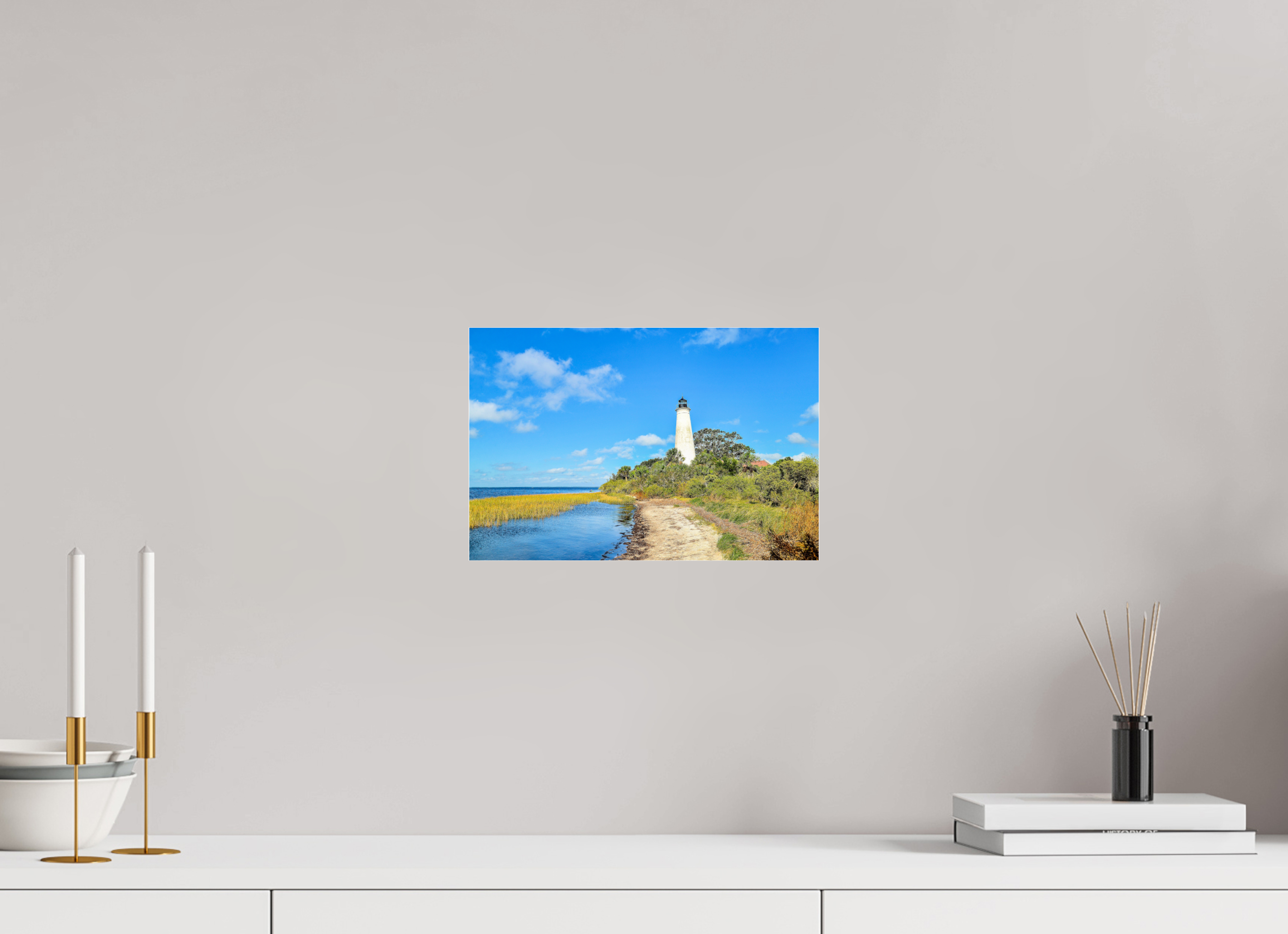 12 x 8″, Photo Print Under Acrylic Glass St. Marks Lighthouse