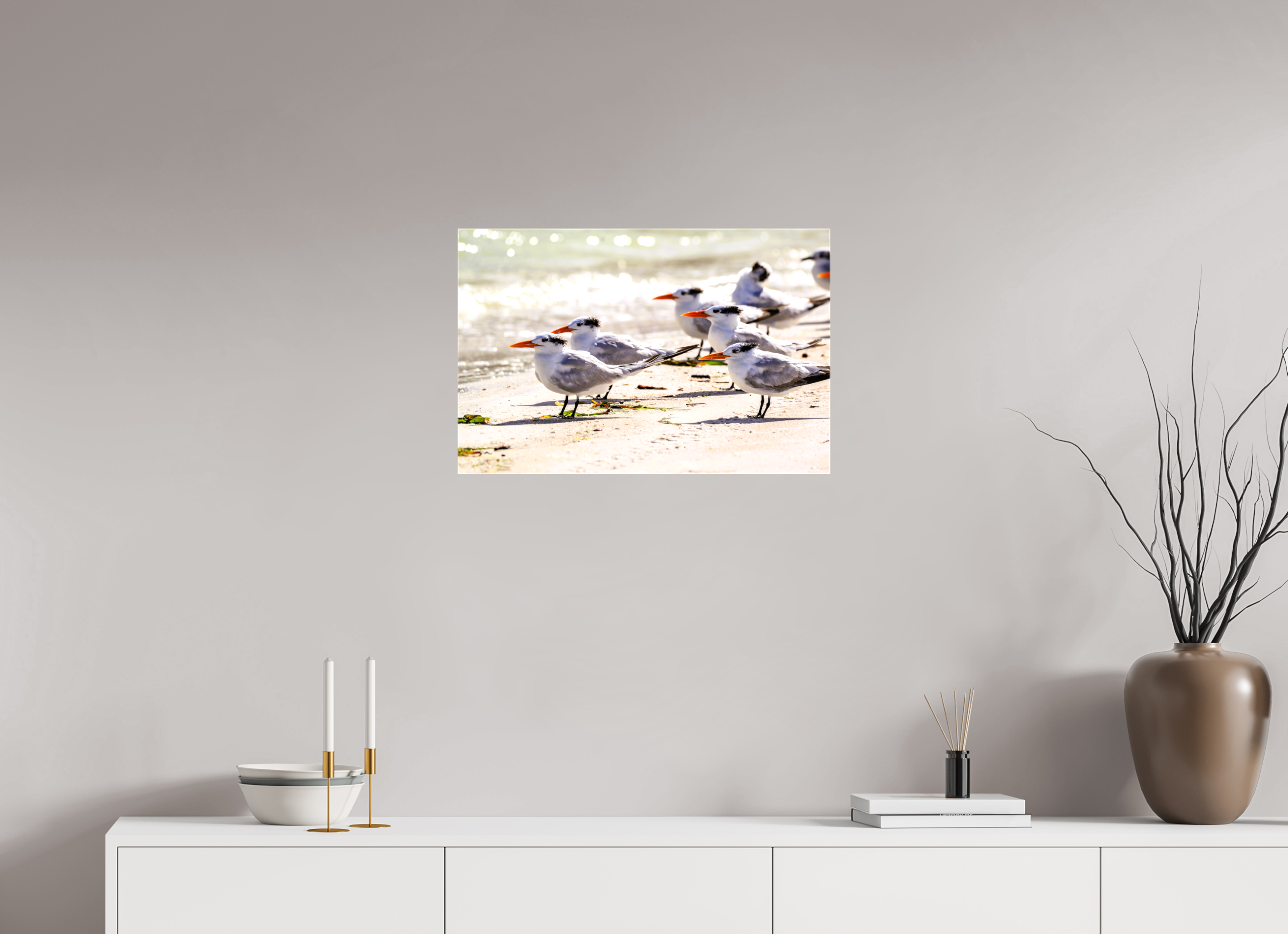 24.4 x 16″, Glossy Canvas on Stretcher Frame, 1,57" Wrapped Royal Gathering