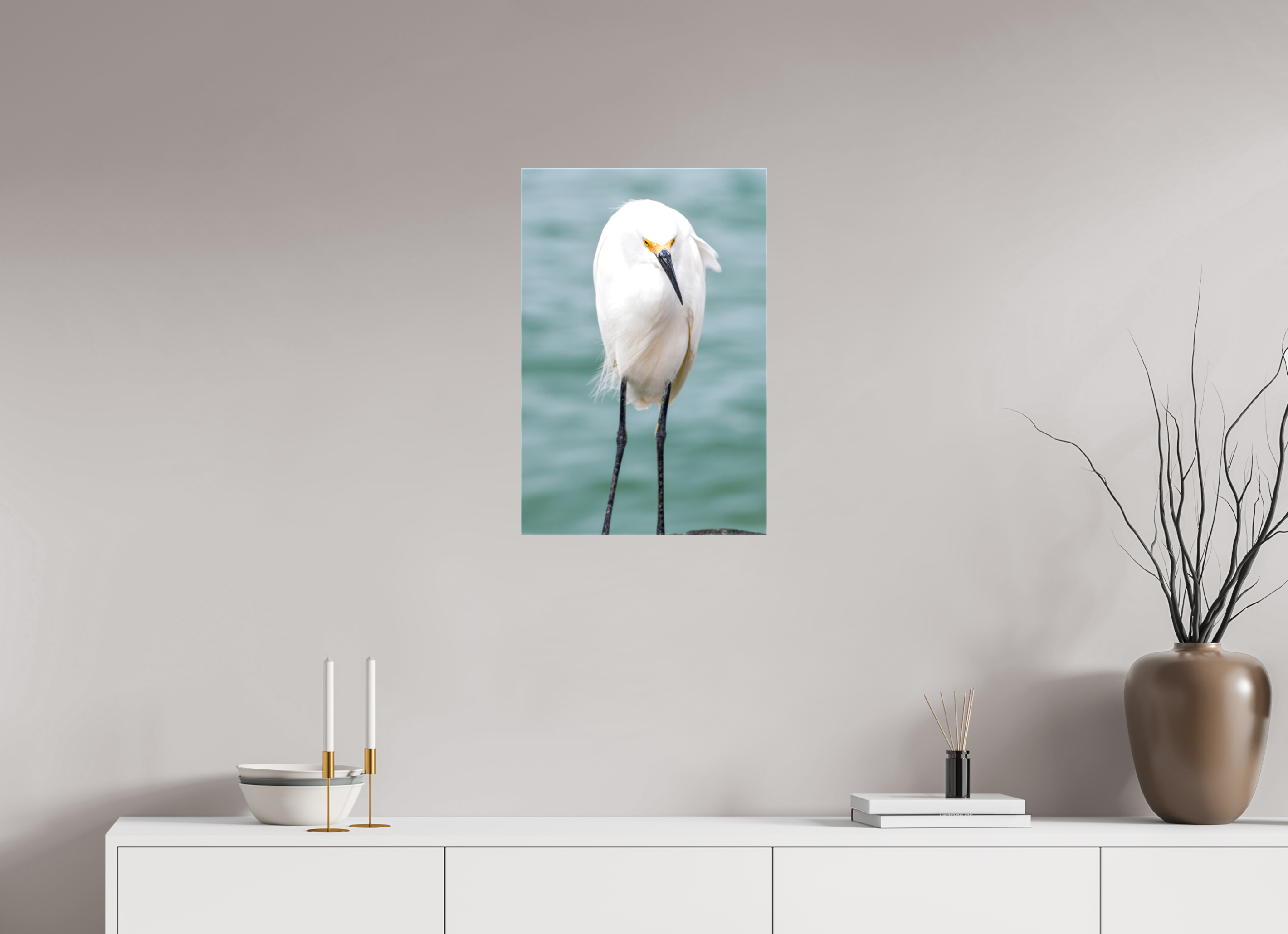 16 x 24″, Glossy Canvas on Stretcher Frame, 1,57" Wrapped The Patient Hunter