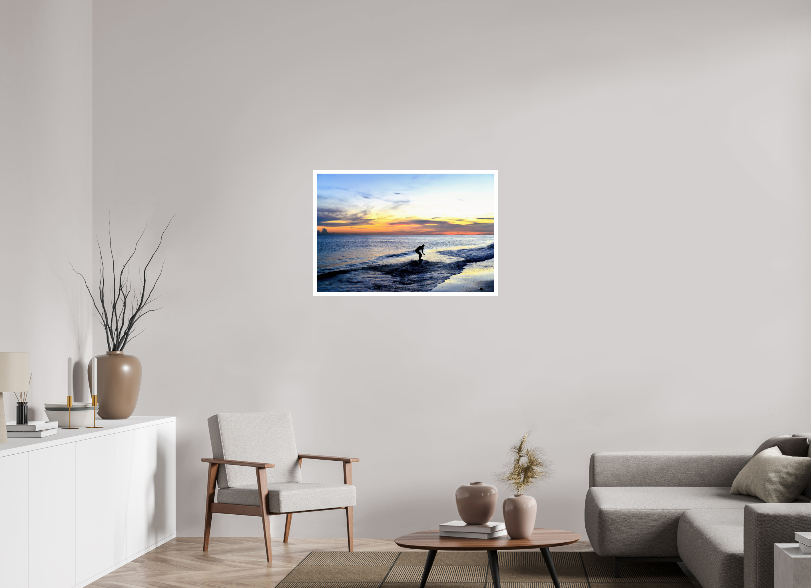 36 x 24″, Hahnemühle FineArt Pearl Print, .79" white border Chasing the Last Light
