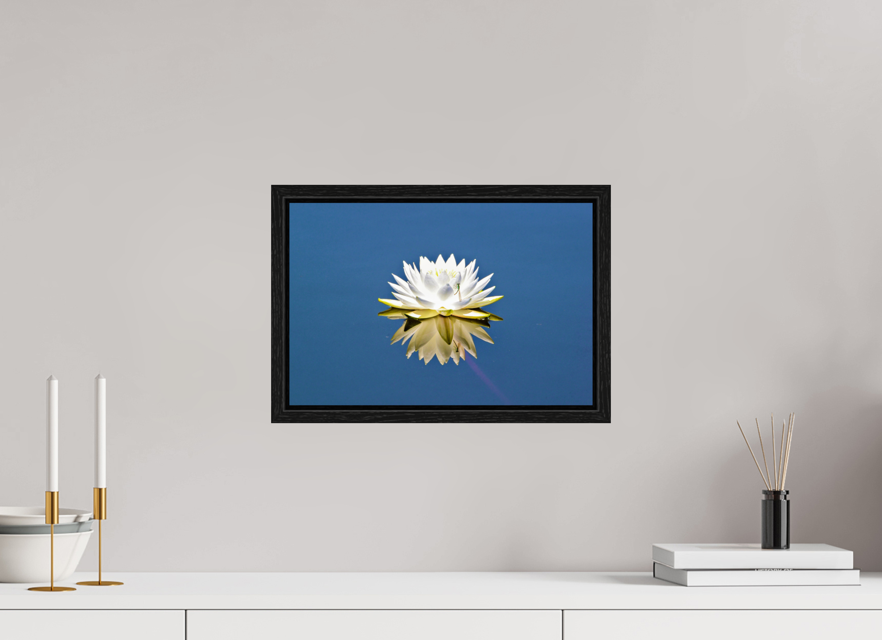 15 x 10″, Floater Frame Floating Grace