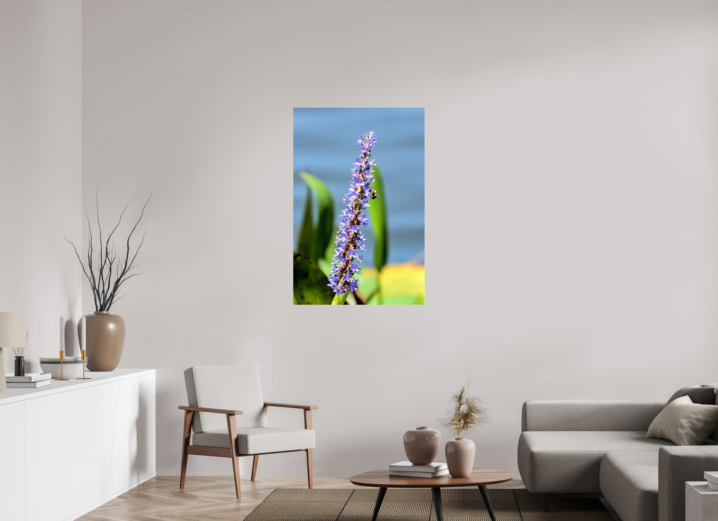 30 x 45″, Photo Print Under Acrylic Glass Bloom & Buzz