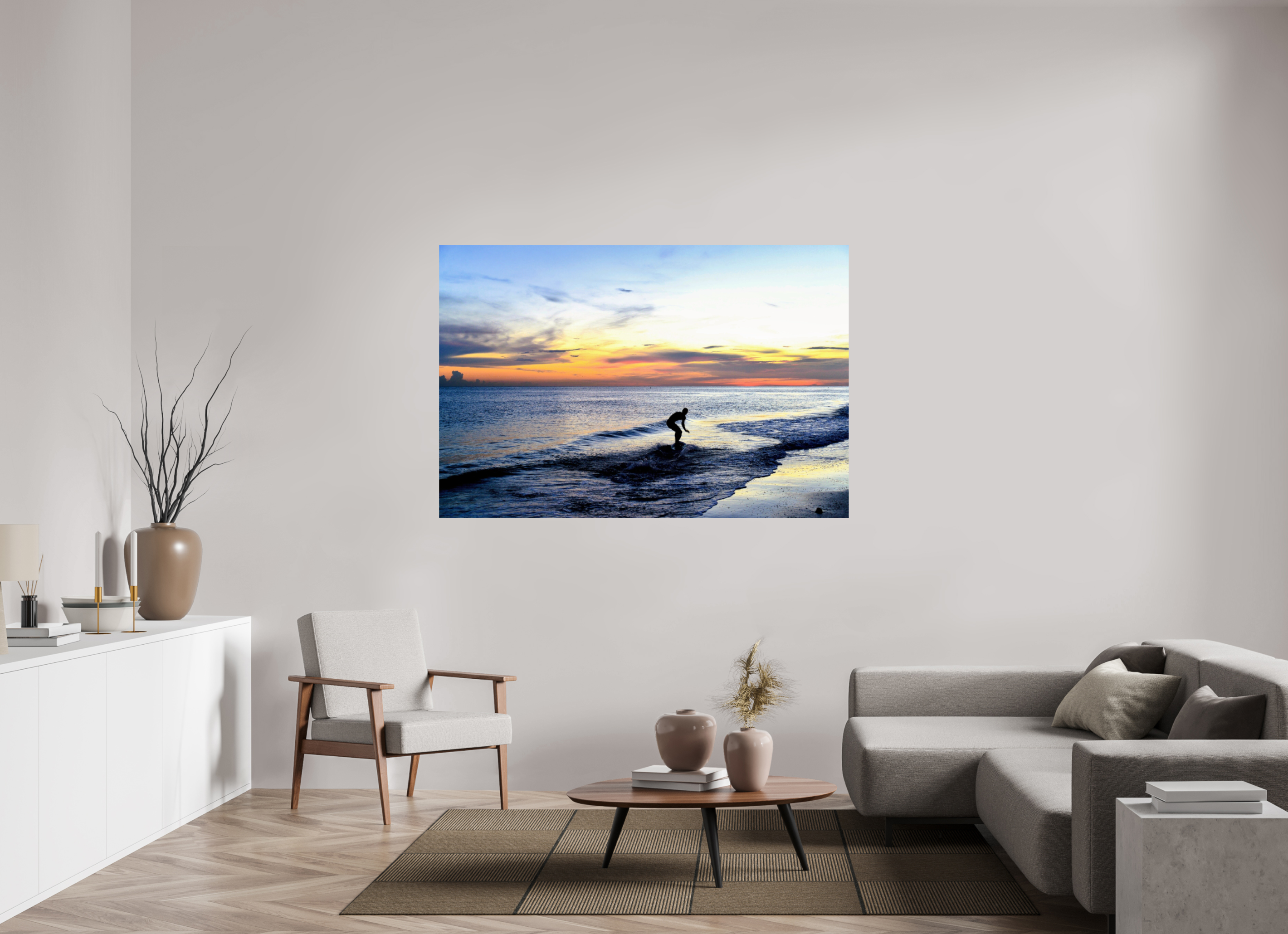 66 x 44″, Photo Print On Fuji Crystal DP II Chasing the Last Light