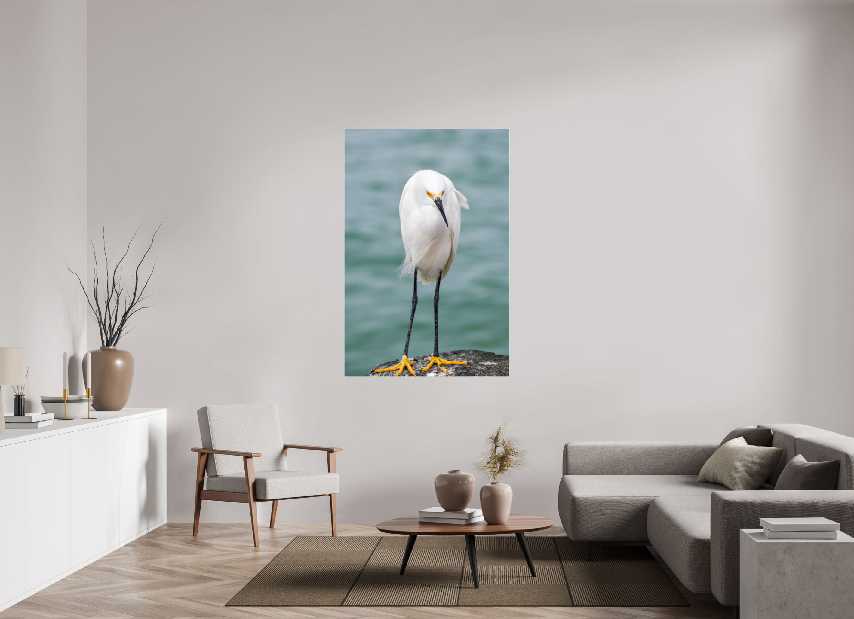 40 x 60″, Photo Print Fuji Crystal Archive Under Acrylic Glass The Patient Hunter