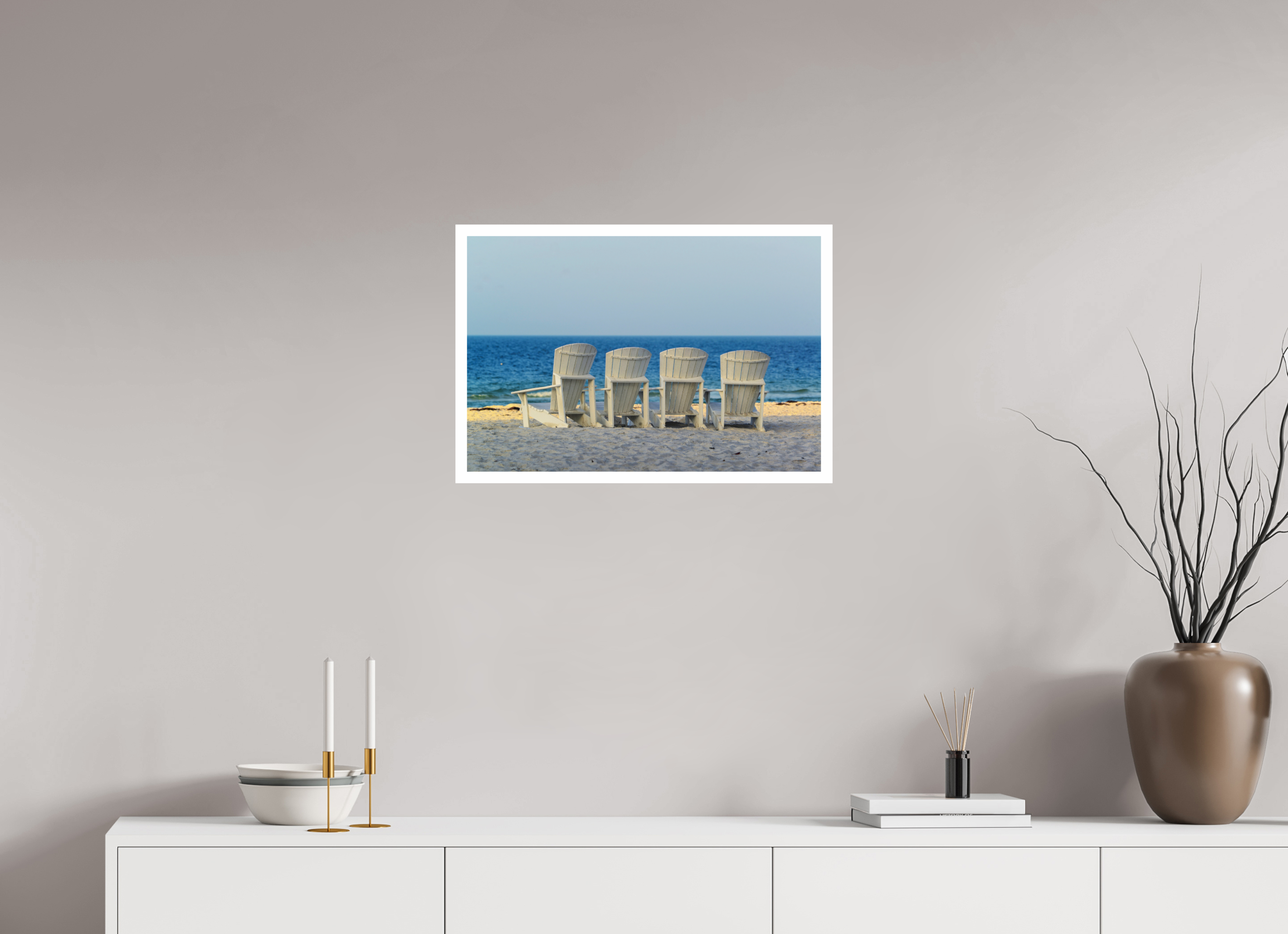 24 x 16″, Hahnemühle FineArt Pearl Print, .79" white border Front Row for the Sunset