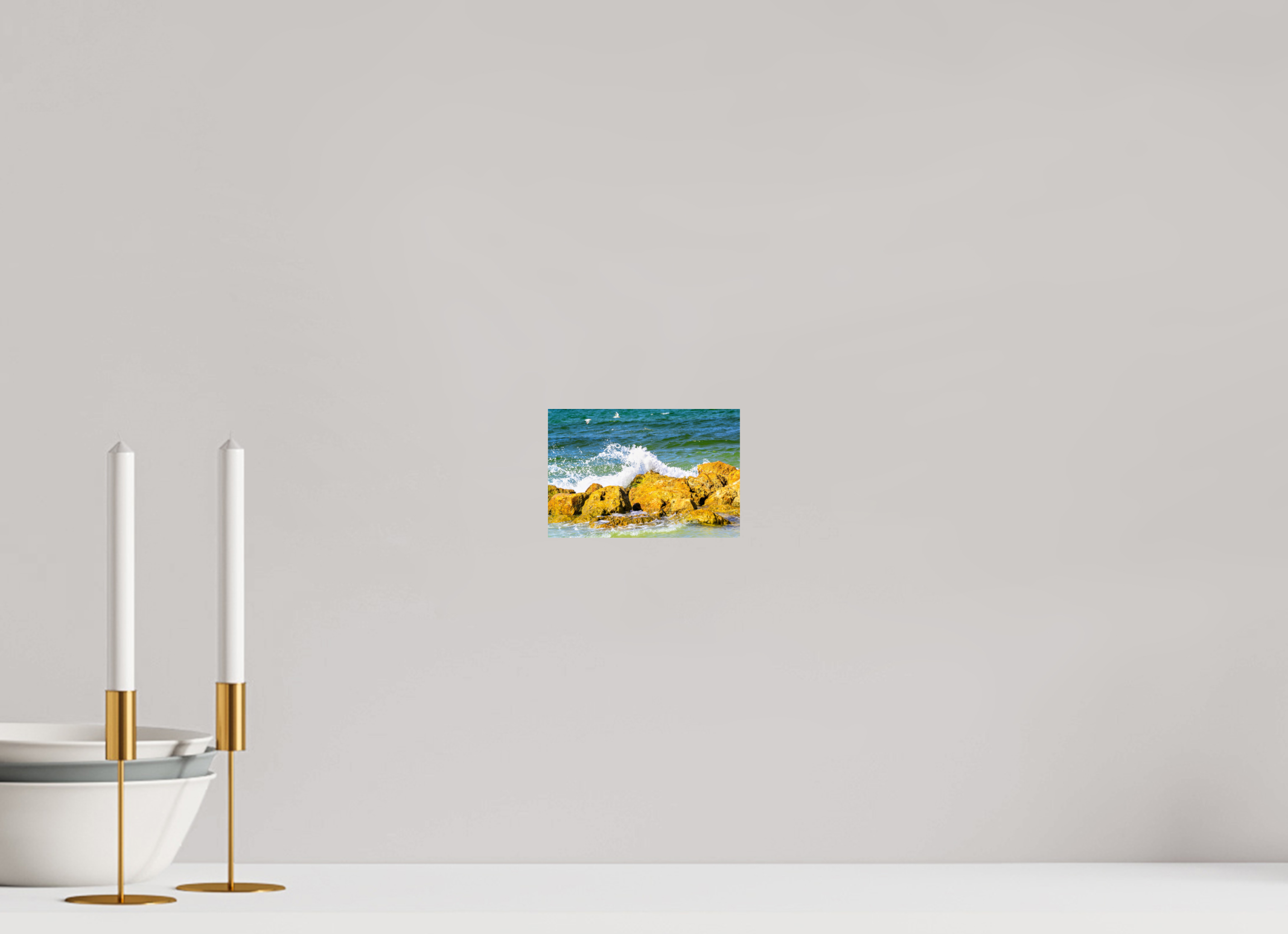 6 x 4″, Photo Print On Fuji Crystal DP II Waves Breaking