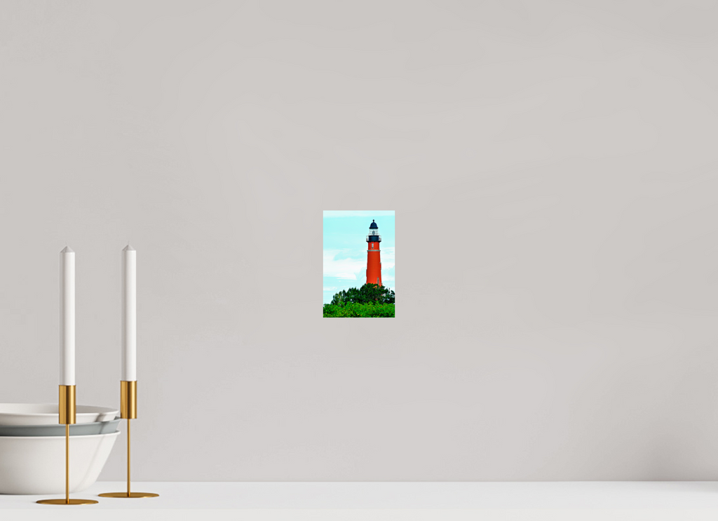 4 x 6″, Photo Print On Fuji Crystal DP II Ponce de Leon Inlet Lighthouse
