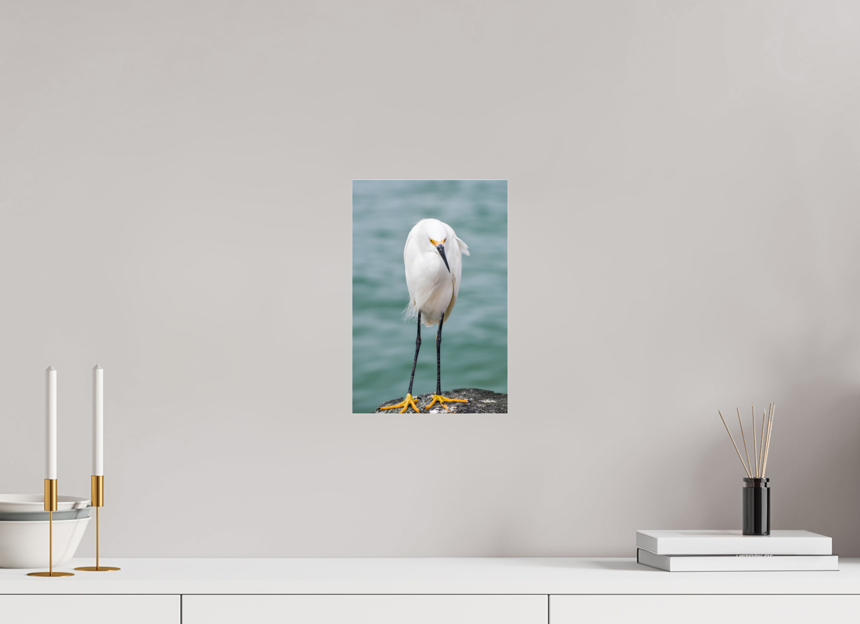 8 x 12″, Metallic Photo Print Under Acrylic Glass The Patient Hunter