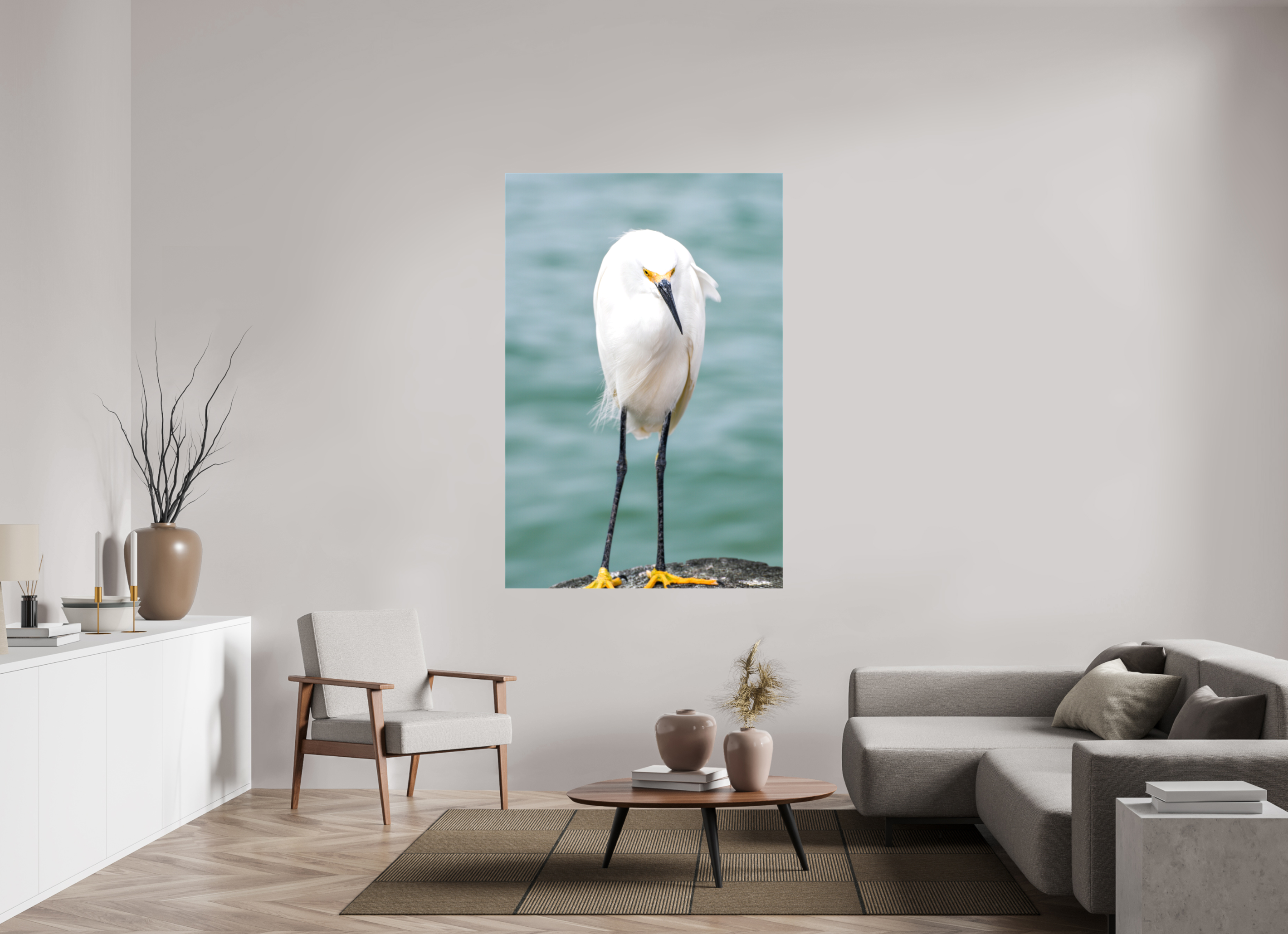 44 x 66″, Glossy Canvas on Stretcher Frame, 1,57" Wrapped The Patient Hunter