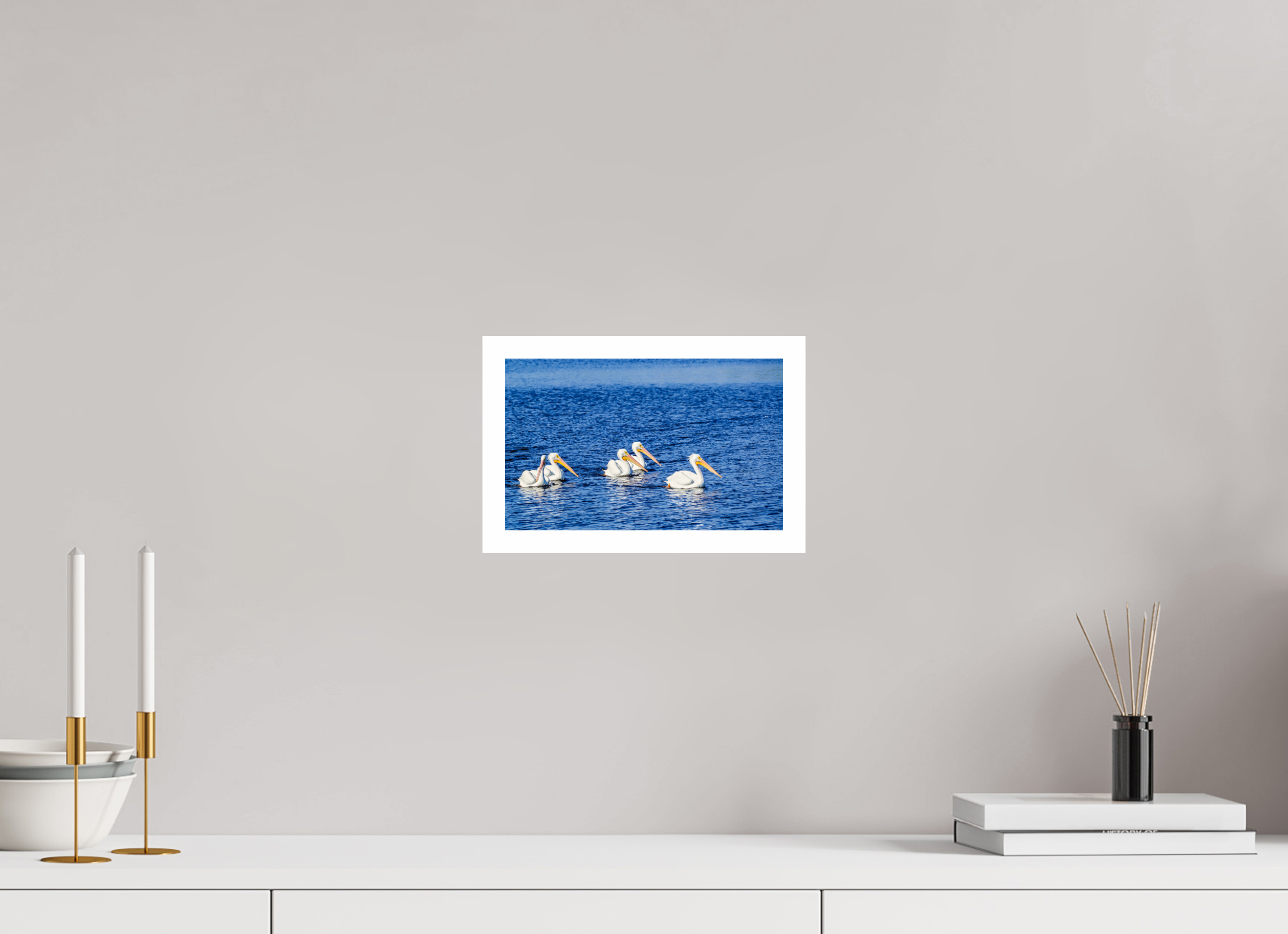 9.7 x 6″, Hahnemühle FineArt Pearl Print, .79" white border Gliding in Unison