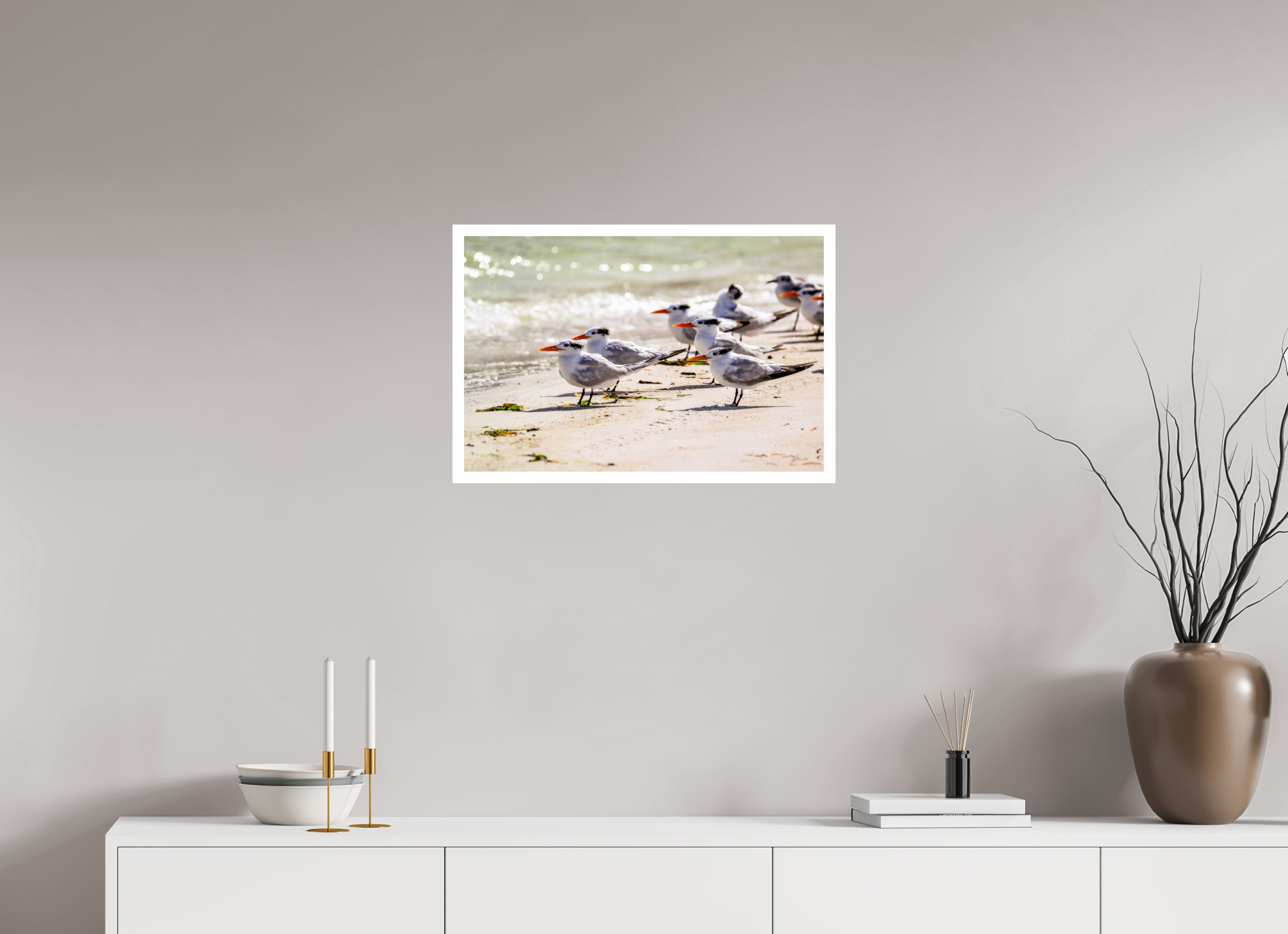 24.4 x 16″, Hahnemühle FineArt Pearl Print, .79" white border Royal Gathering