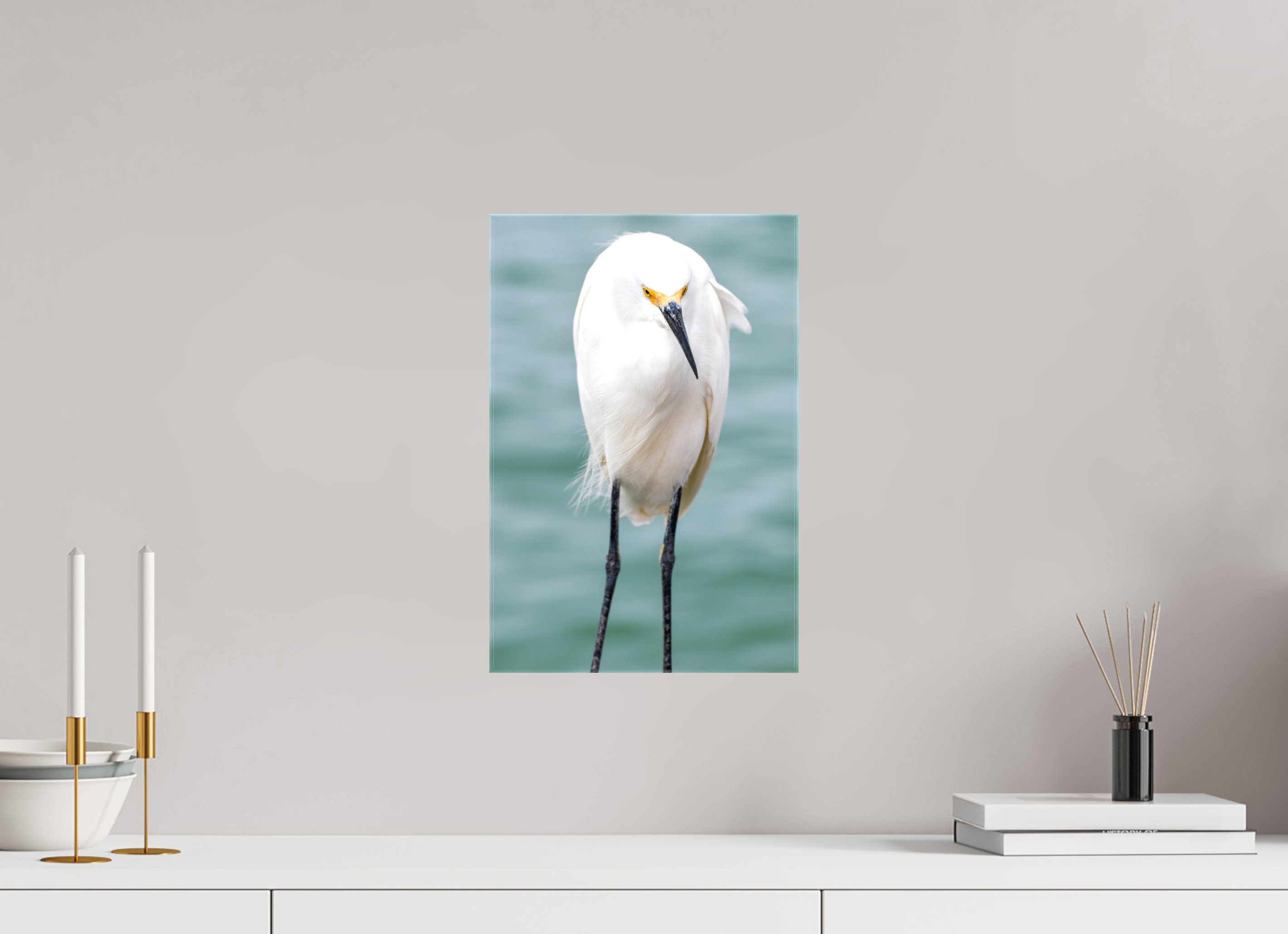 10 x 15″, Glossy Canvas on Stretcher Frame, 1,57" Wrapped The Patient Hunter