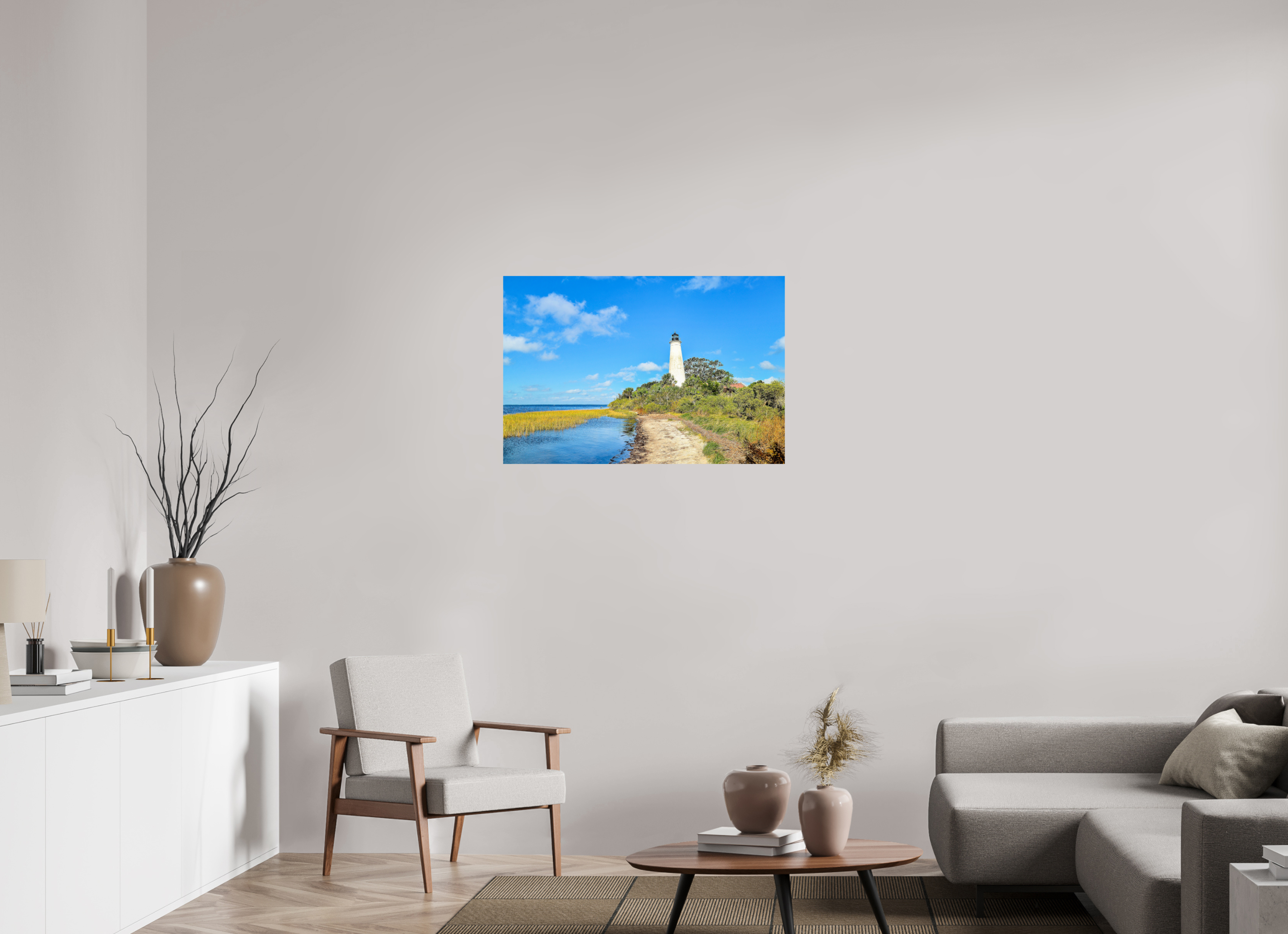 36 x 24″, Photo Print On Fuji Crystal DP II St. Marks Lighthouse