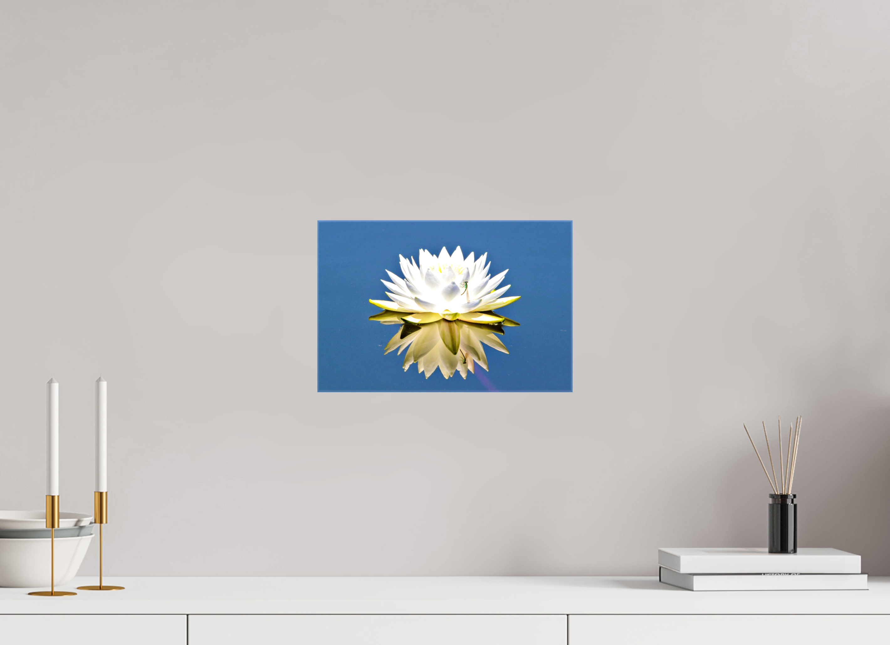 12 x 8″, Glossy Canvas on Stretcher Frame, 1,57" Wrapped Floating Grace