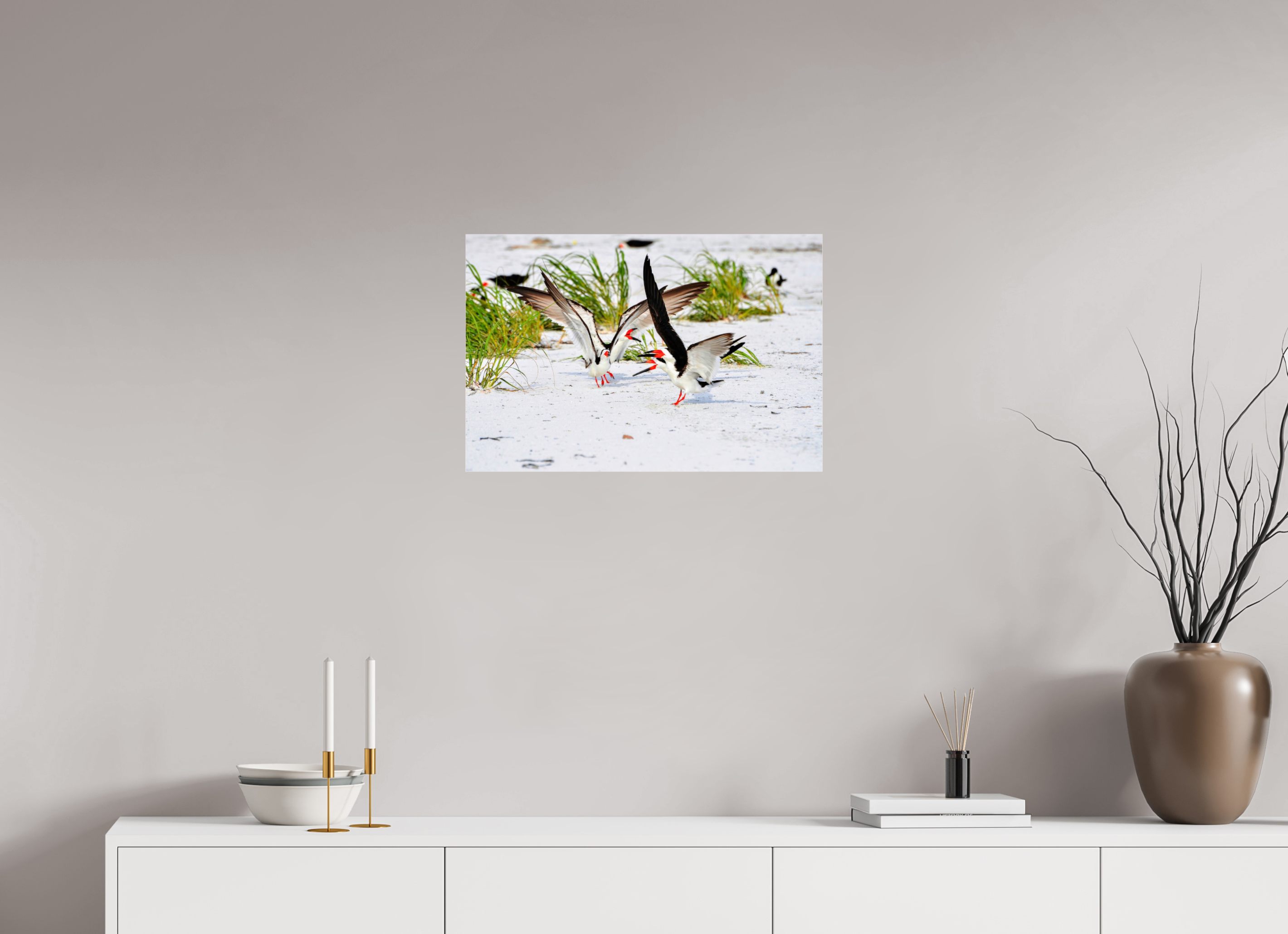 24 x 16″, Metallic Photo Print Under Acrylic Glass The Skimmer Dance