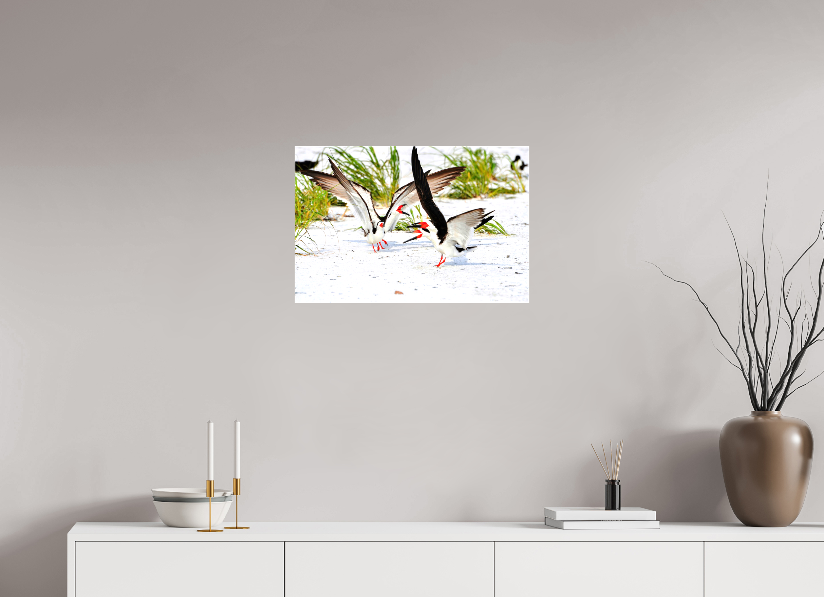 24 x 16″, Glossy Canvas on Stretcher Frame, 1,57" Wrapped The Skimmer Dance