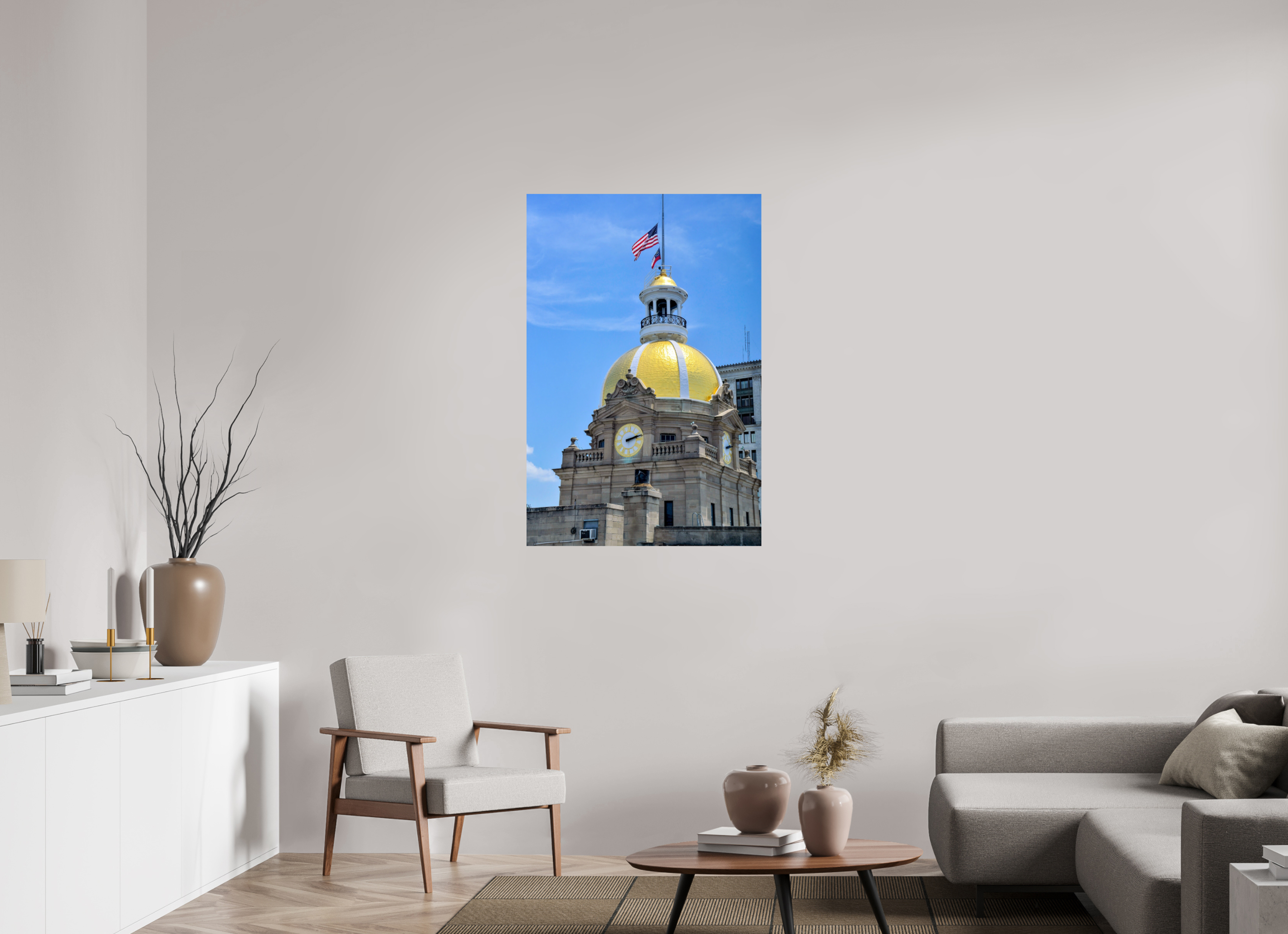 30 x 45″, Photo Print On Fuji Crystal DP II The Gilded Heart of Savannah