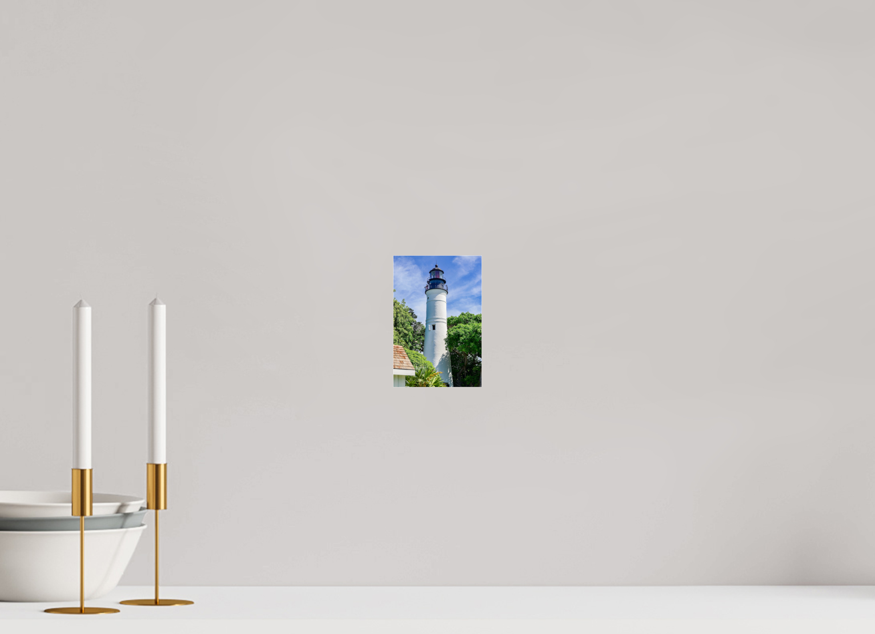 4 x 6″, Photo Print Under Acrylic Glass The Historic Key West Lighthouse