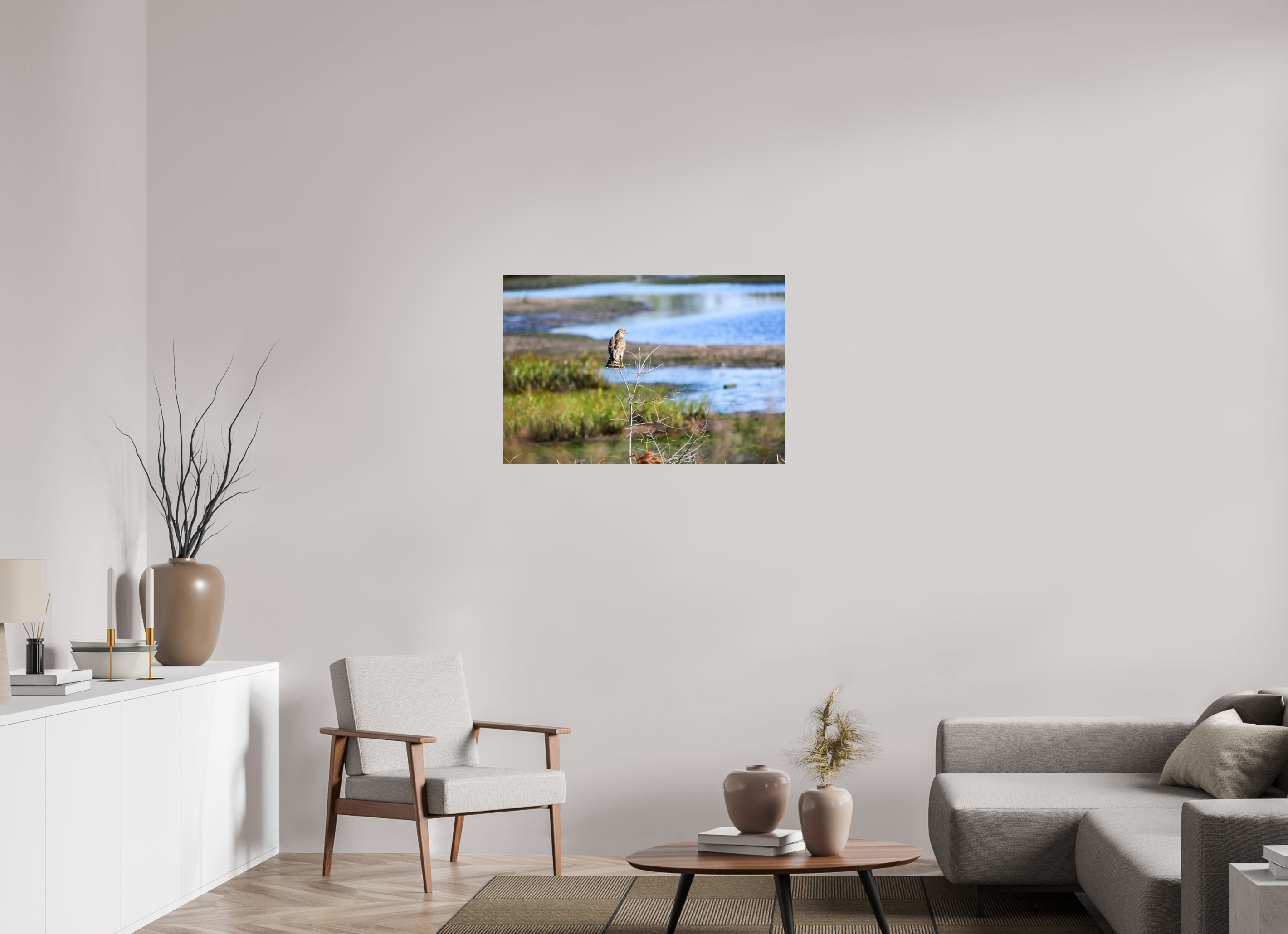 36 x 24″, Photo Print Fuji Crystal Archive Under Acrylic Glass Guardian of the Marsh