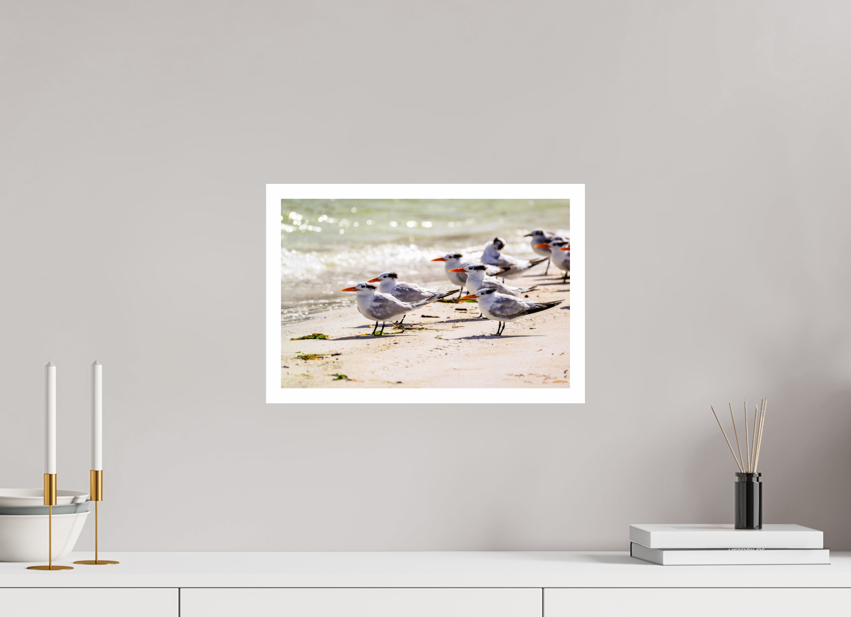 15.2 x 10″, Hahnemühle FineArt Pearl Print, .79" white border Royal Gathering