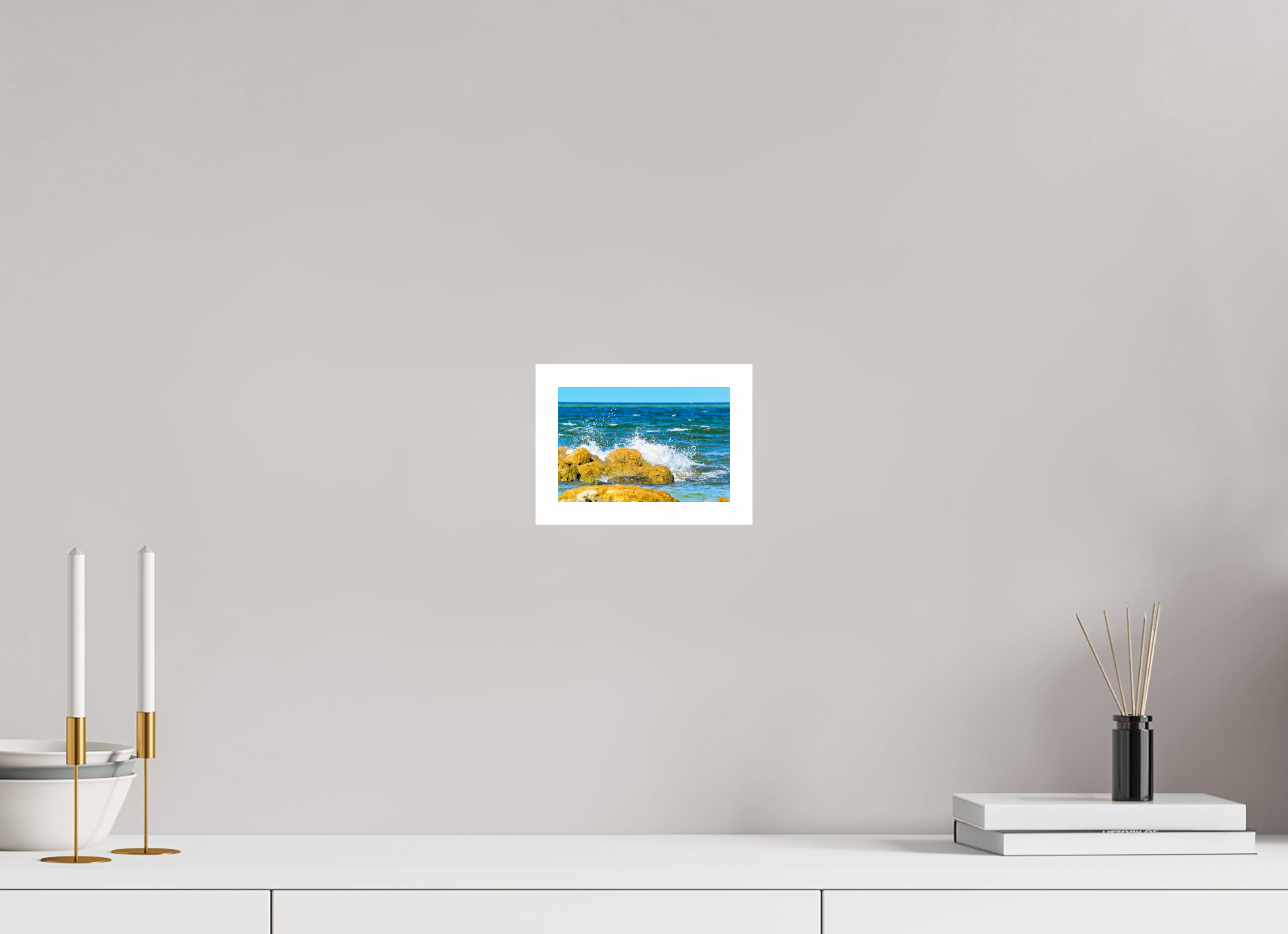 6 x 4″, Hahnemühle FineArt Pearl Print, .79" white border The Ocean’s Impact