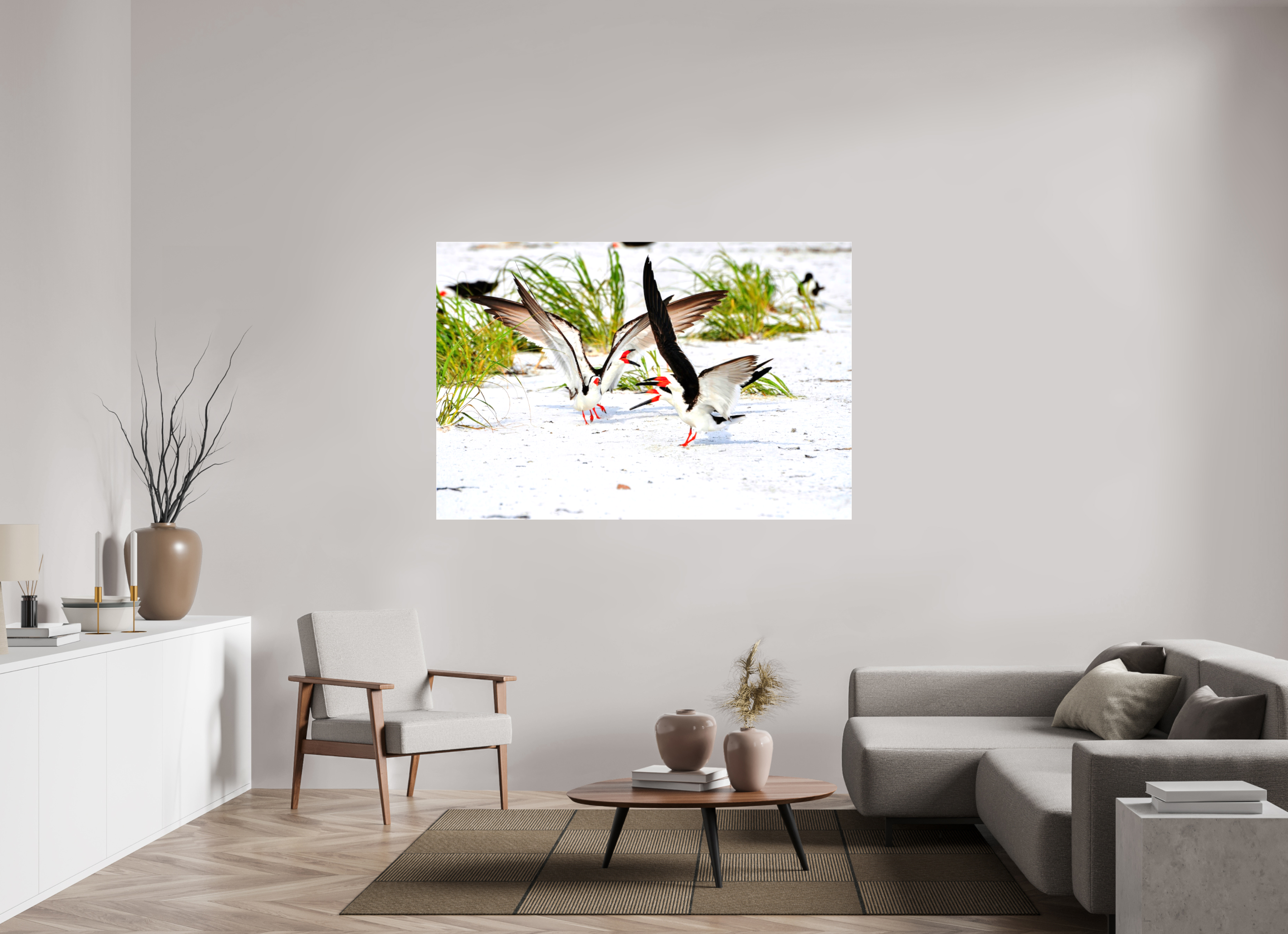 66 x 44″, Glossy Canvas on Stretcher Frame, 1,57" Wrapped The Skimmer Dance