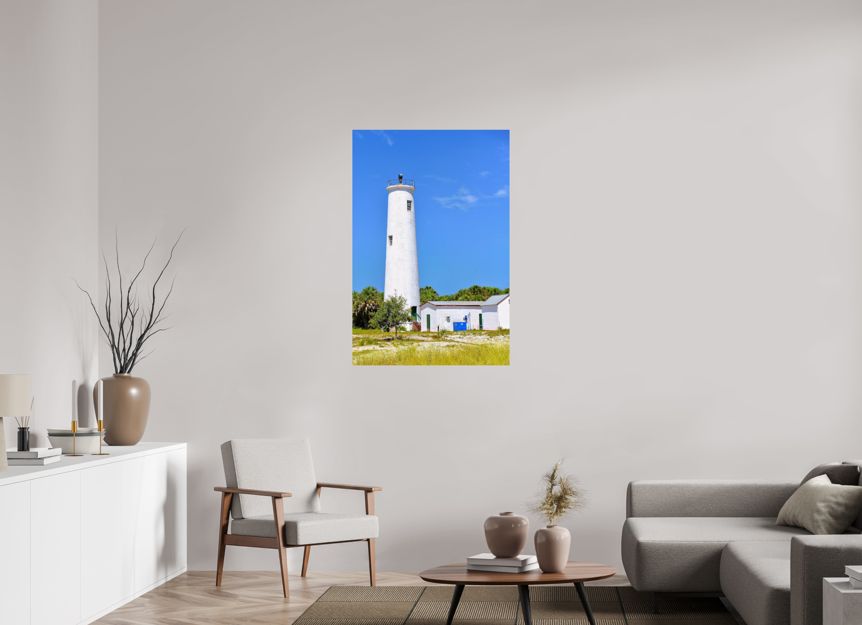 30 x 45″, Photo Print On Fuji Crystal DP II Egmont Key Lighthouse